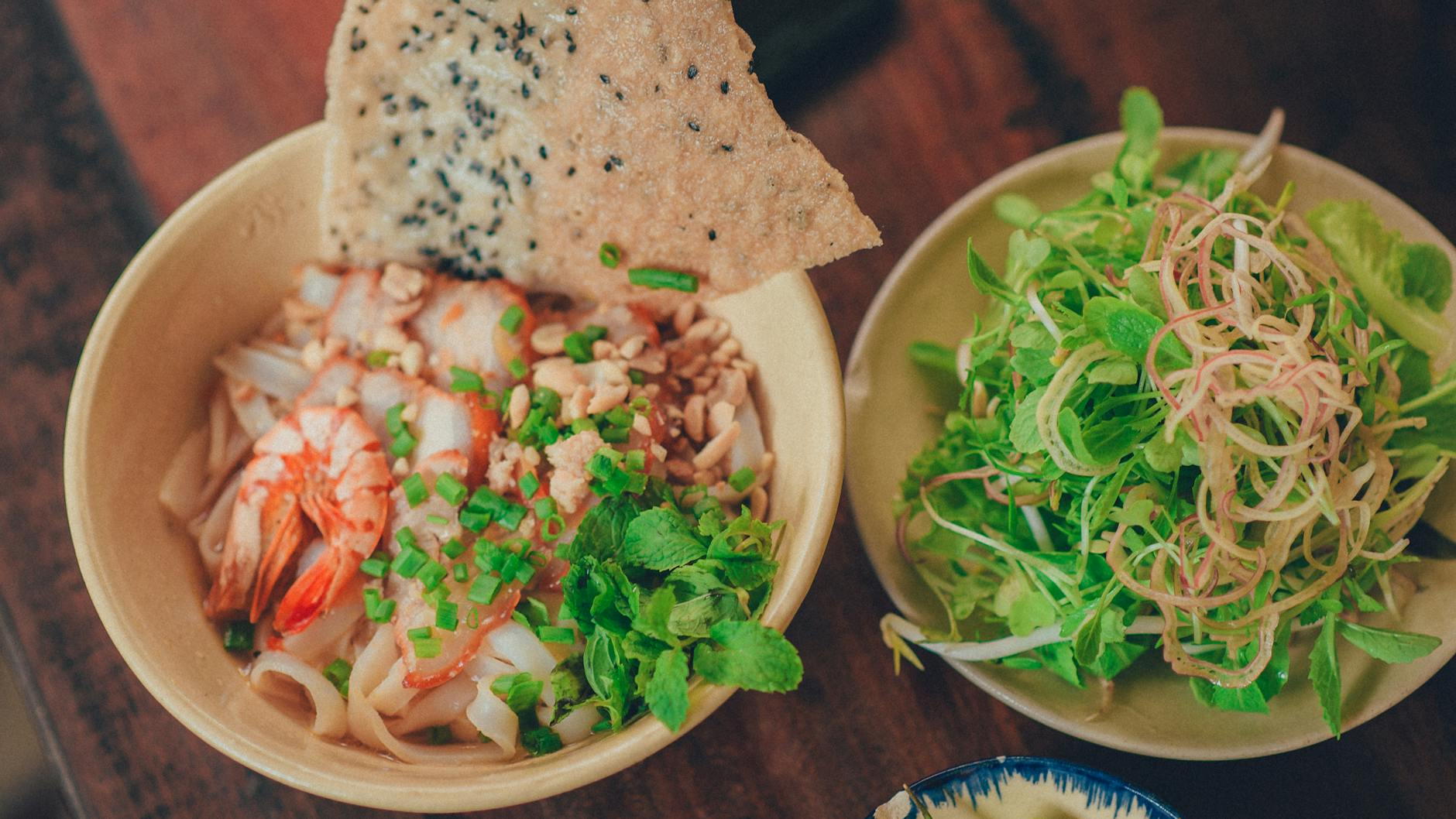 20-Min Mì Quảng Shrimp & Pork