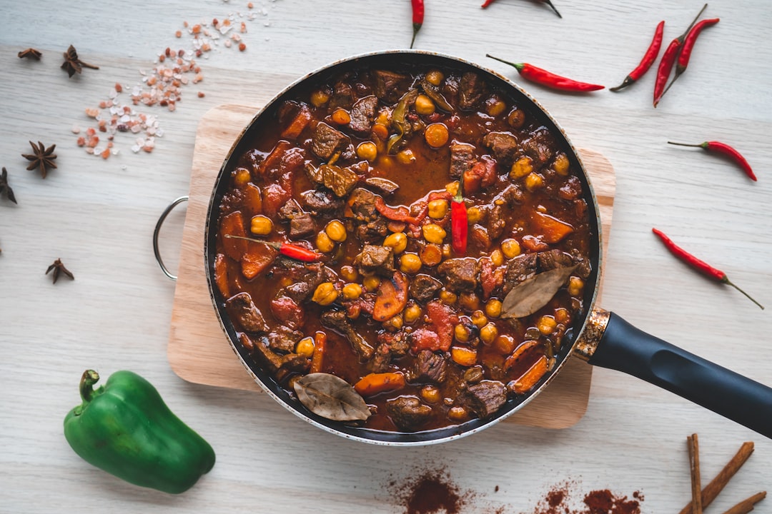 Middle Eastern Lamb & Chickpea Stew