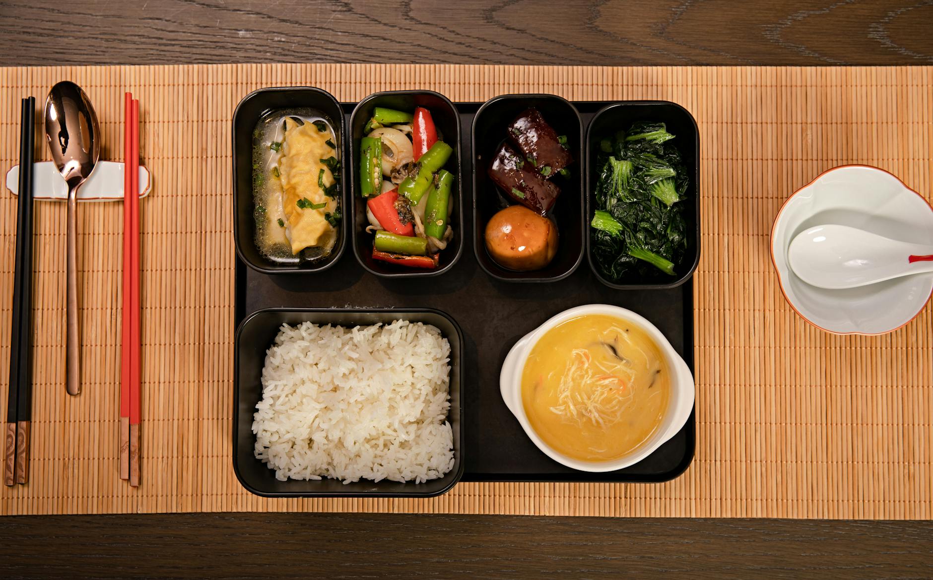 Miso Glazed Eggplant with Rice & Greens