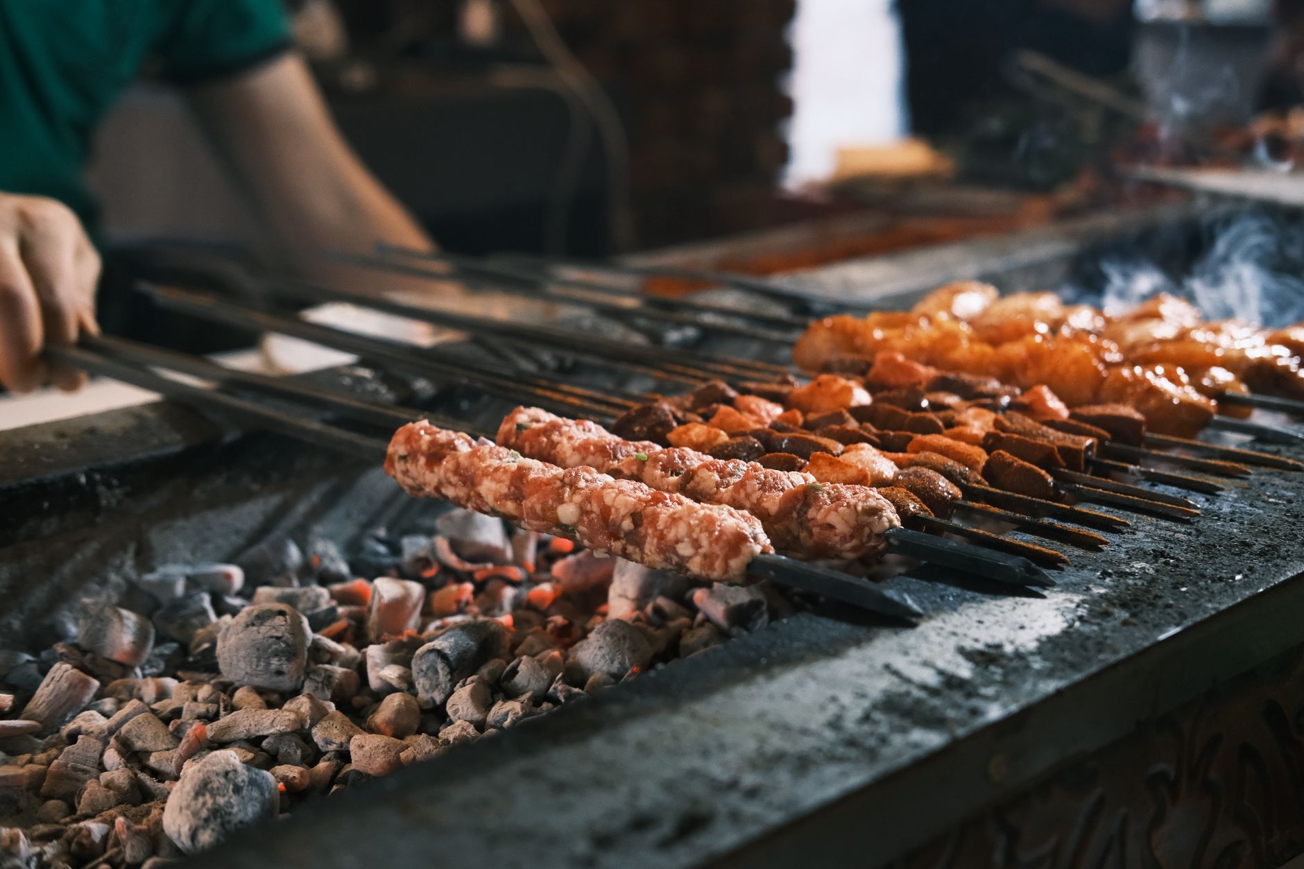 Middle Eastern Mixed Kebab Platter