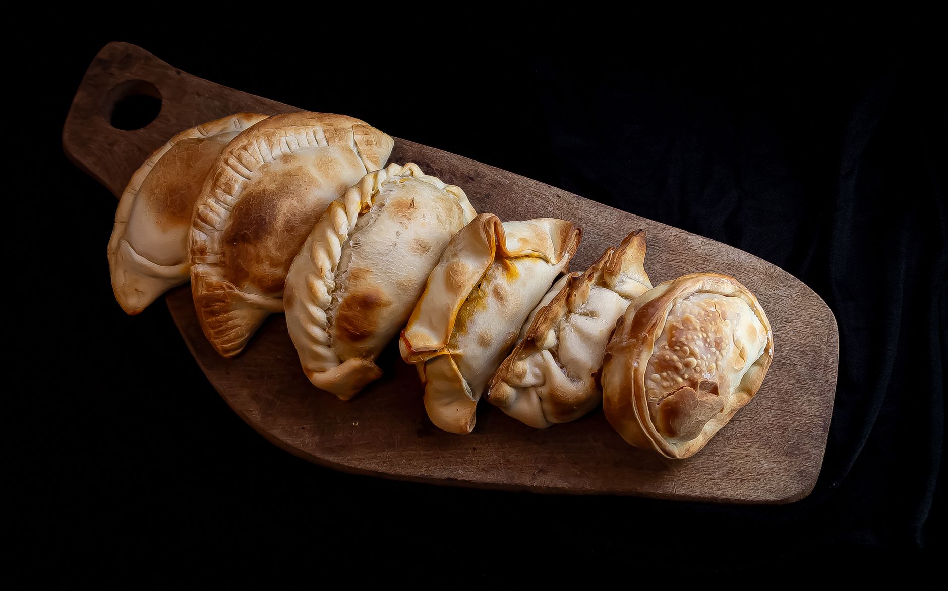 25-Min Mole Negro Chicken Empanadas