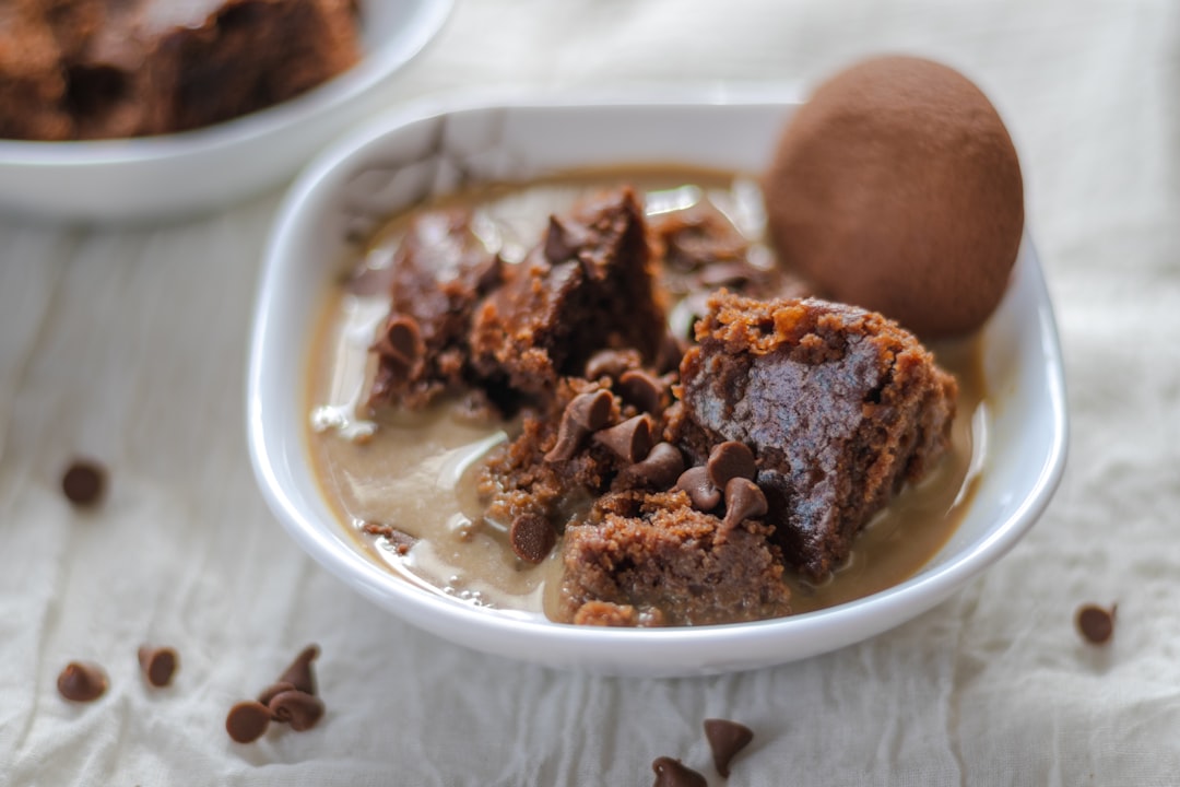 Molten Chocolate Mug Cake with Ganache