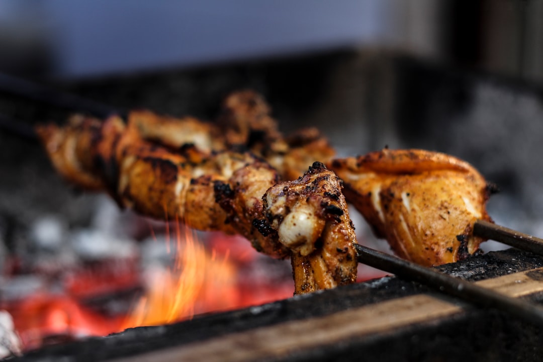 Spiced Moroccan Chicken Skewers