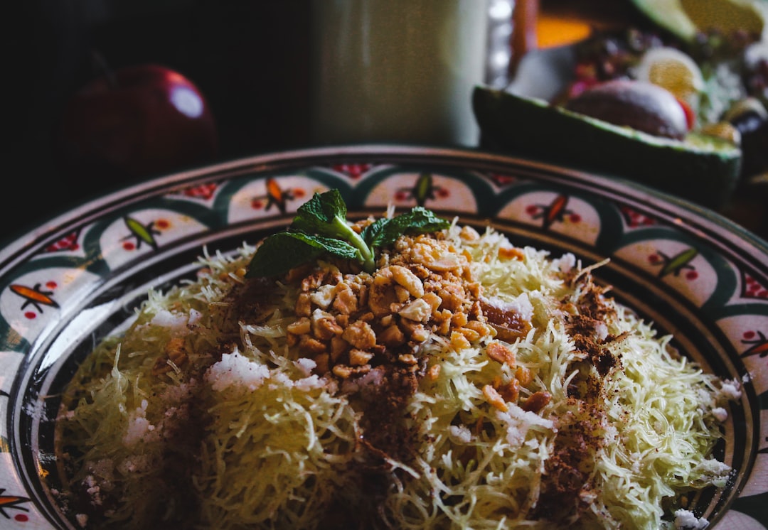 20-Min Moroccan Chicken & Vermicelli Nest