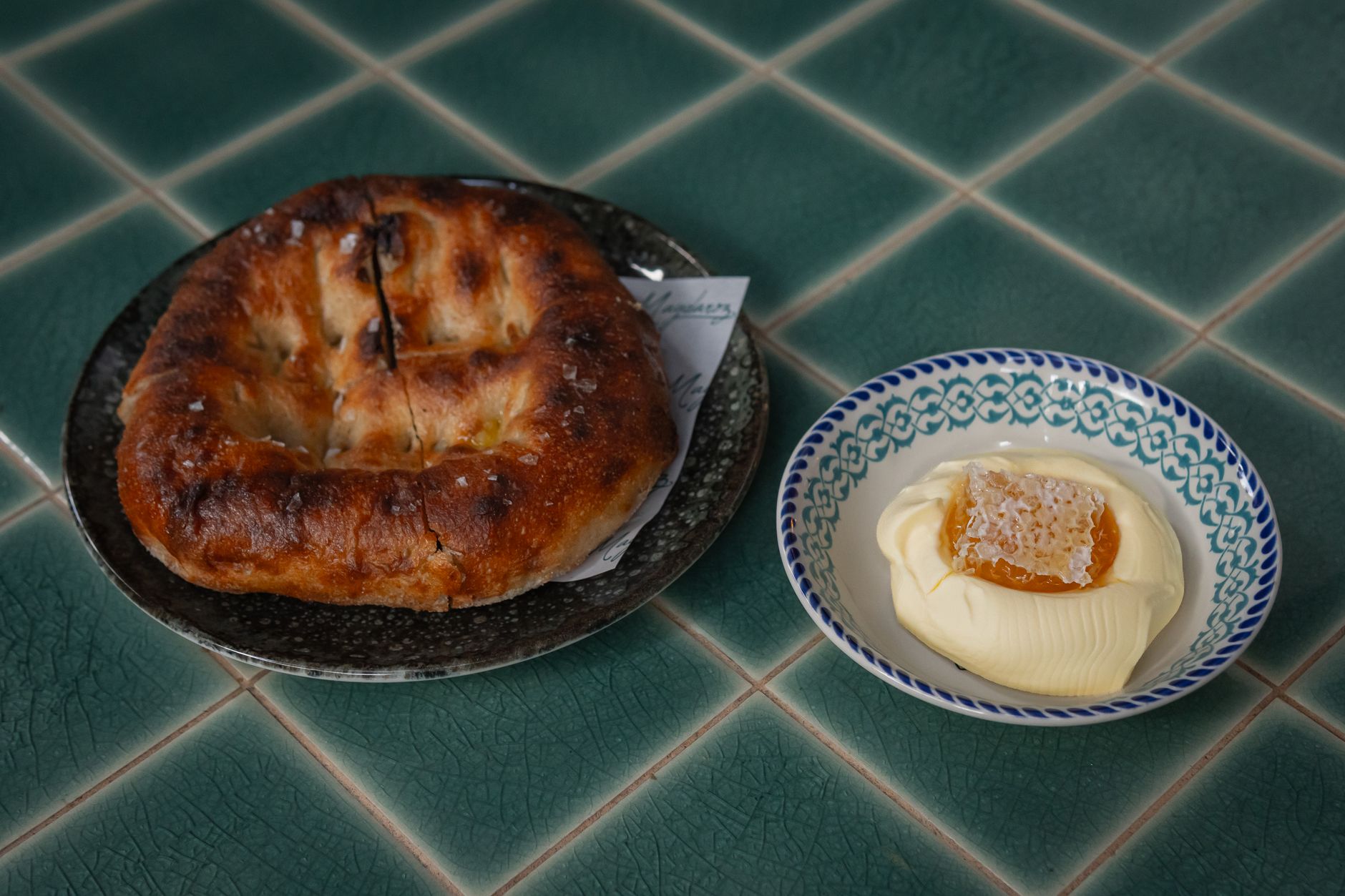 Msemen with Honey and Butter