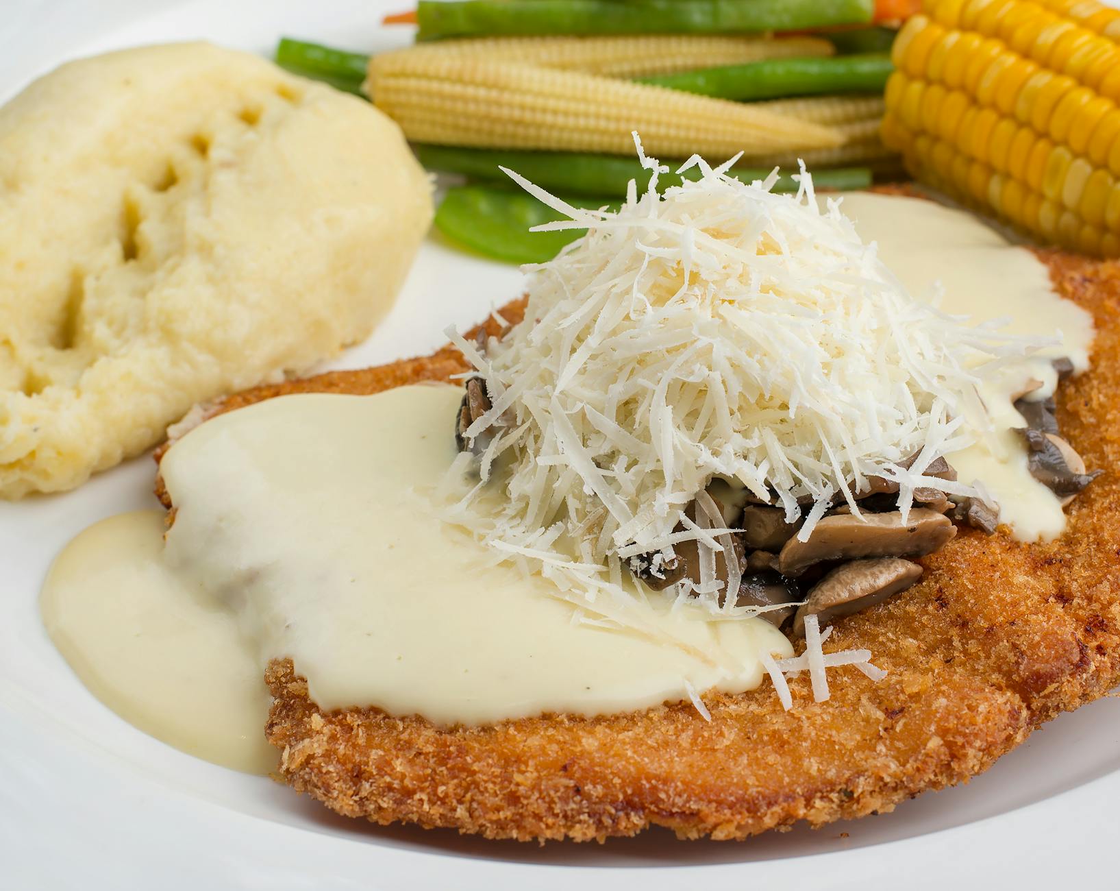 Mushroom Jägerschnitzel