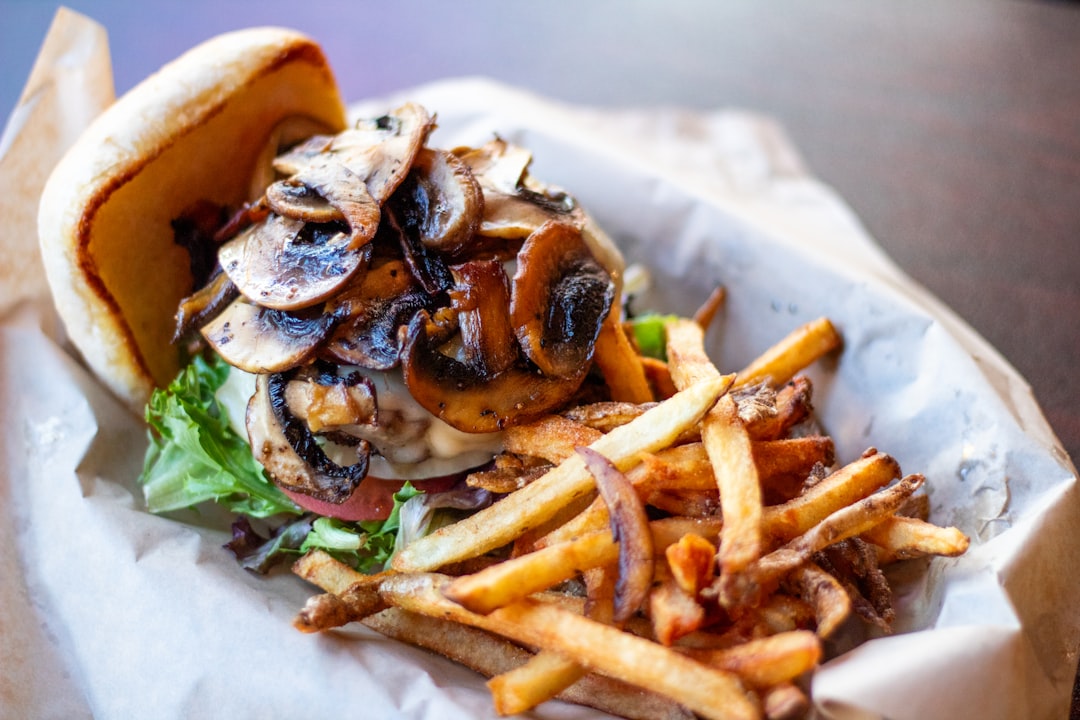 Mushroom Swiss Burger