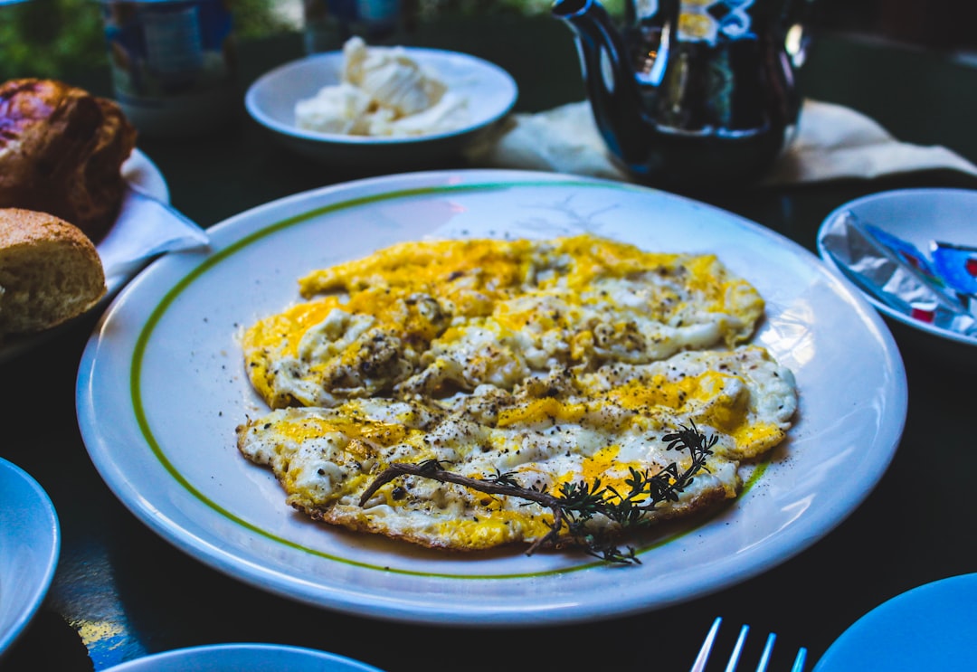 Mushroom Swiss Omelette