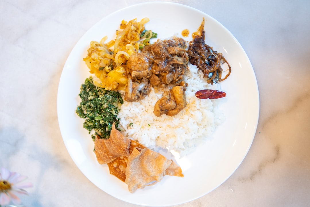 20-Min Nasi Dagang with Curry & Crackers