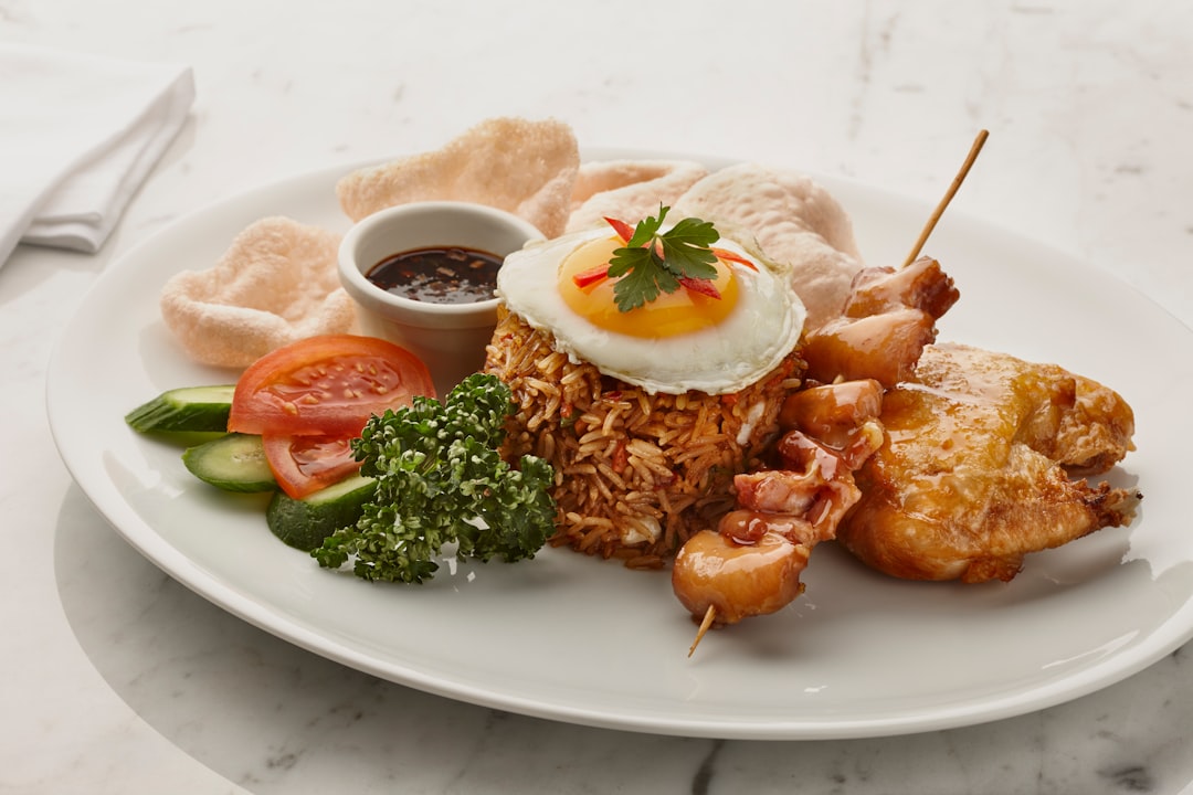 Nasi Kandar with Chicken & Shrimp