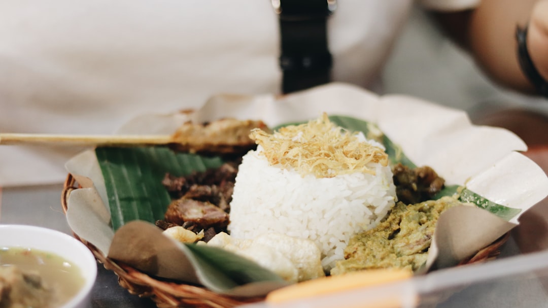 Nasi Liwet with Chicken & Satay