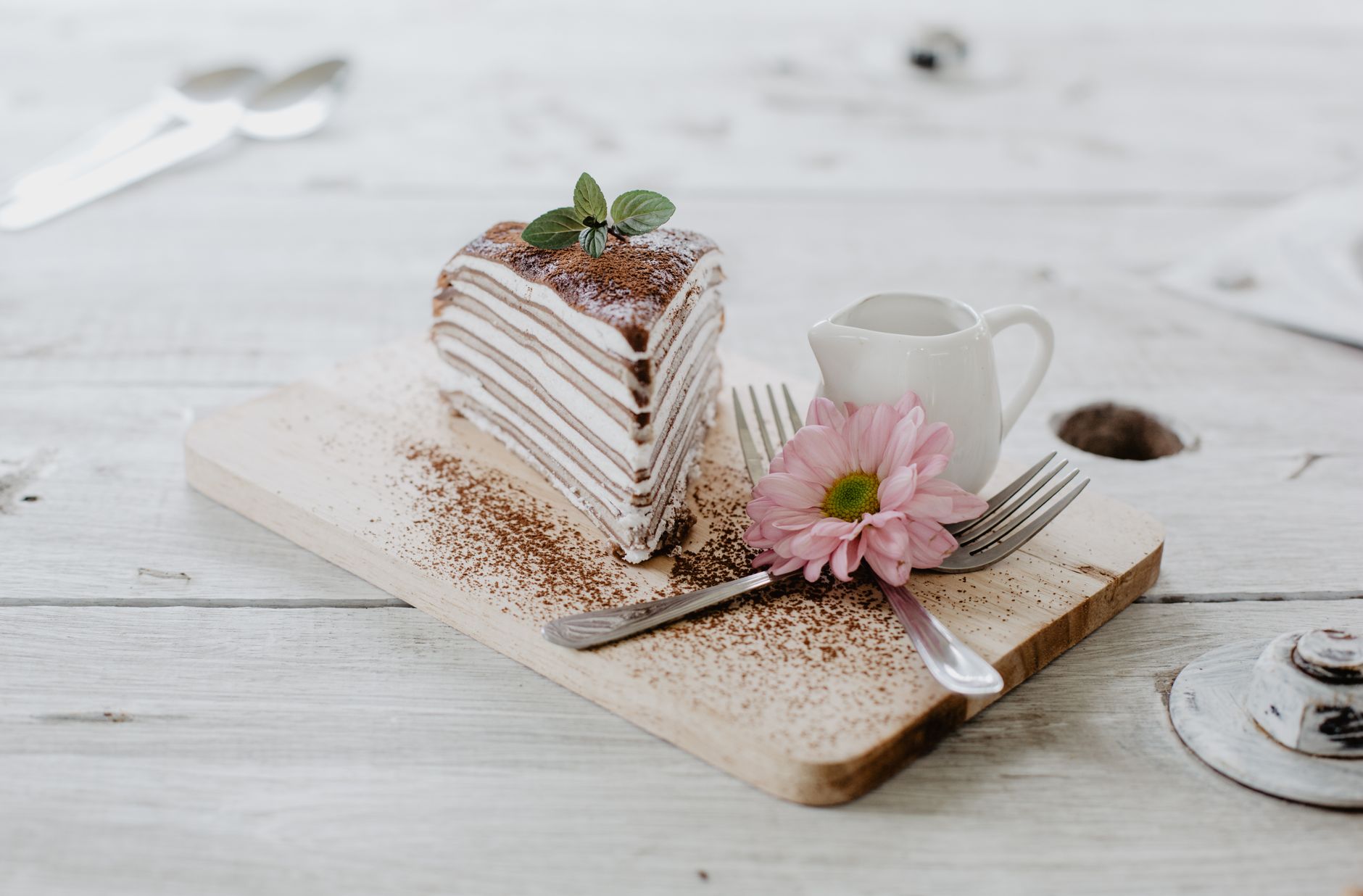 No-Bake Mille Crêpe Cake