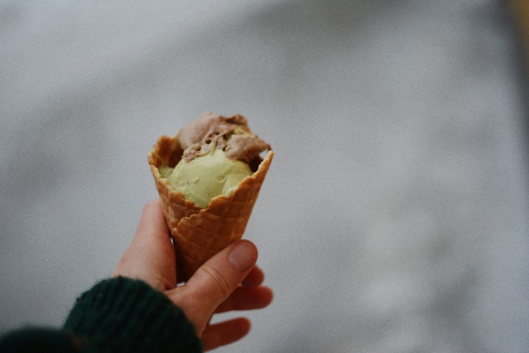 25-Minute No-Churn Pistachio Gelato