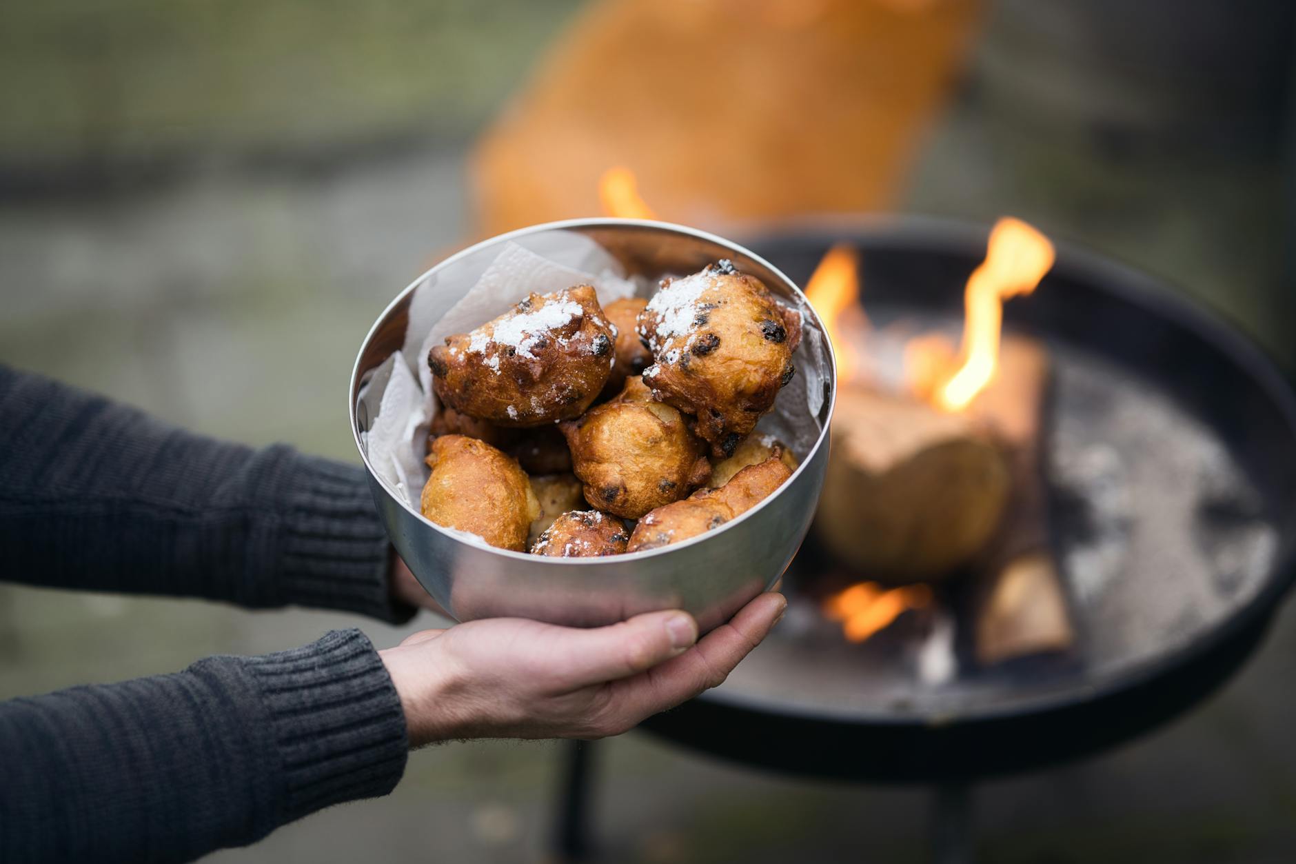 Oliebollen (Dutch Fried Dough Balls)
