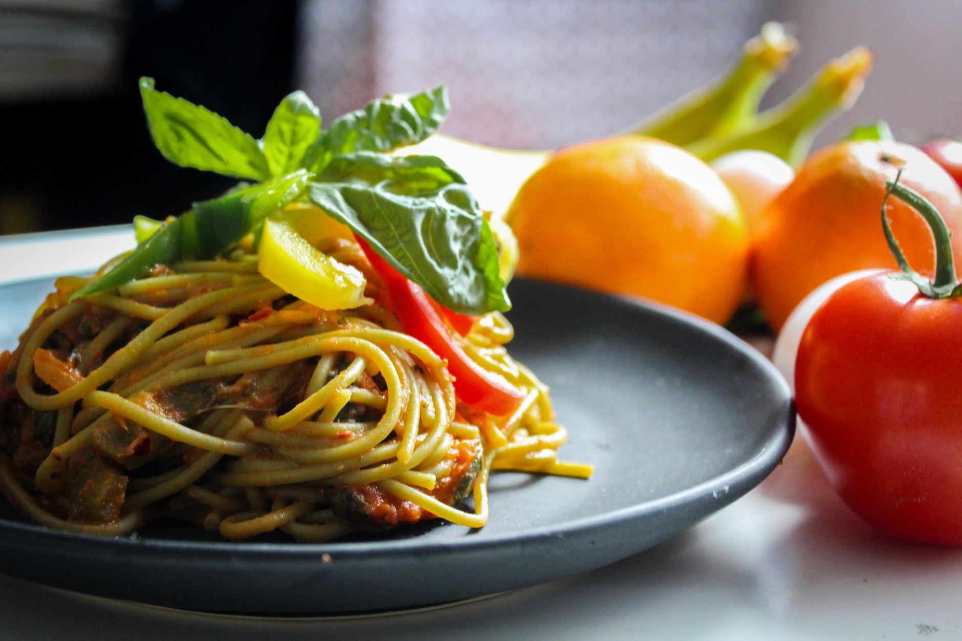 One-Pan Jollof Spaghetti & Chicken