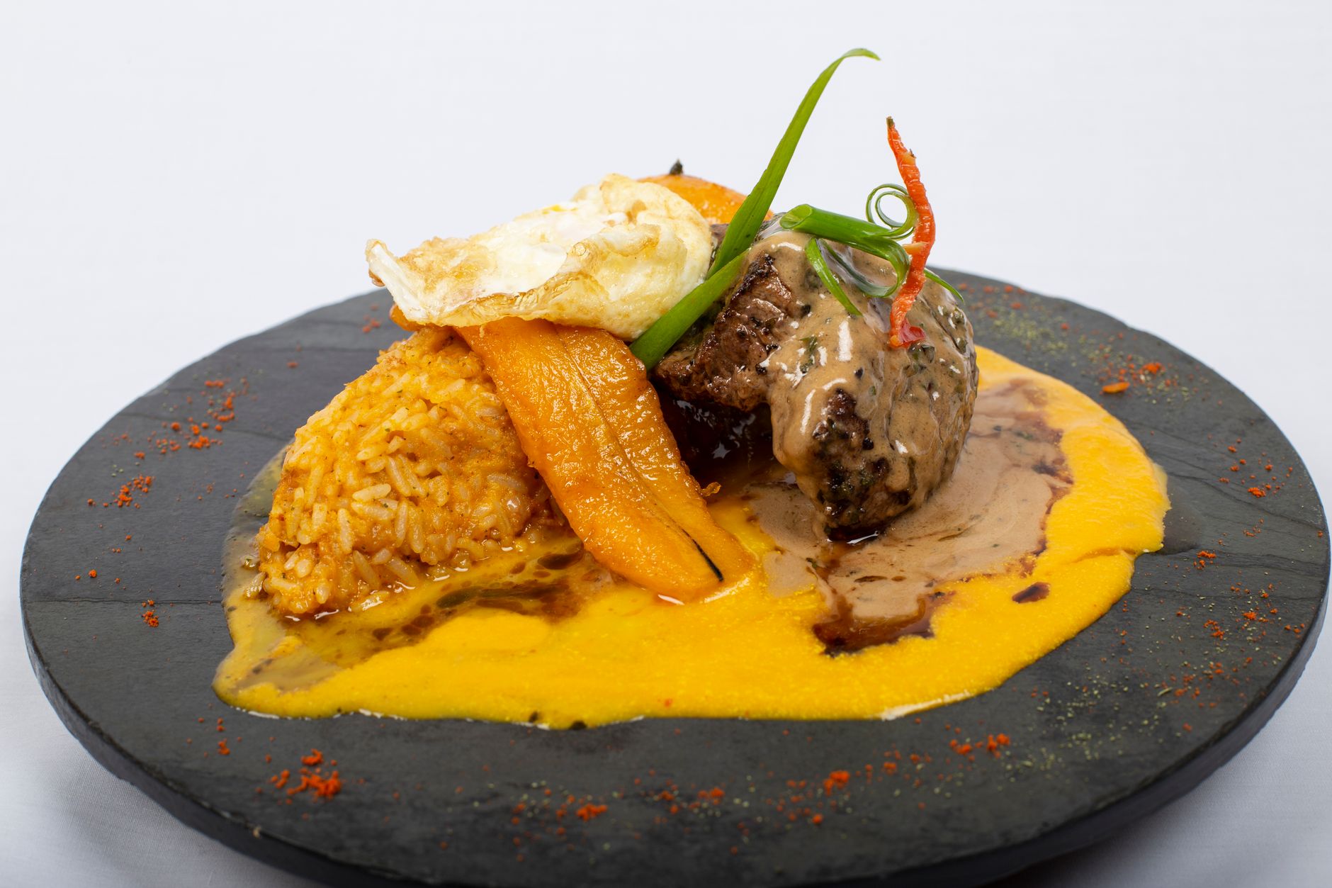 30-Min Oxtail & Rice with Fried Egg & Plantain