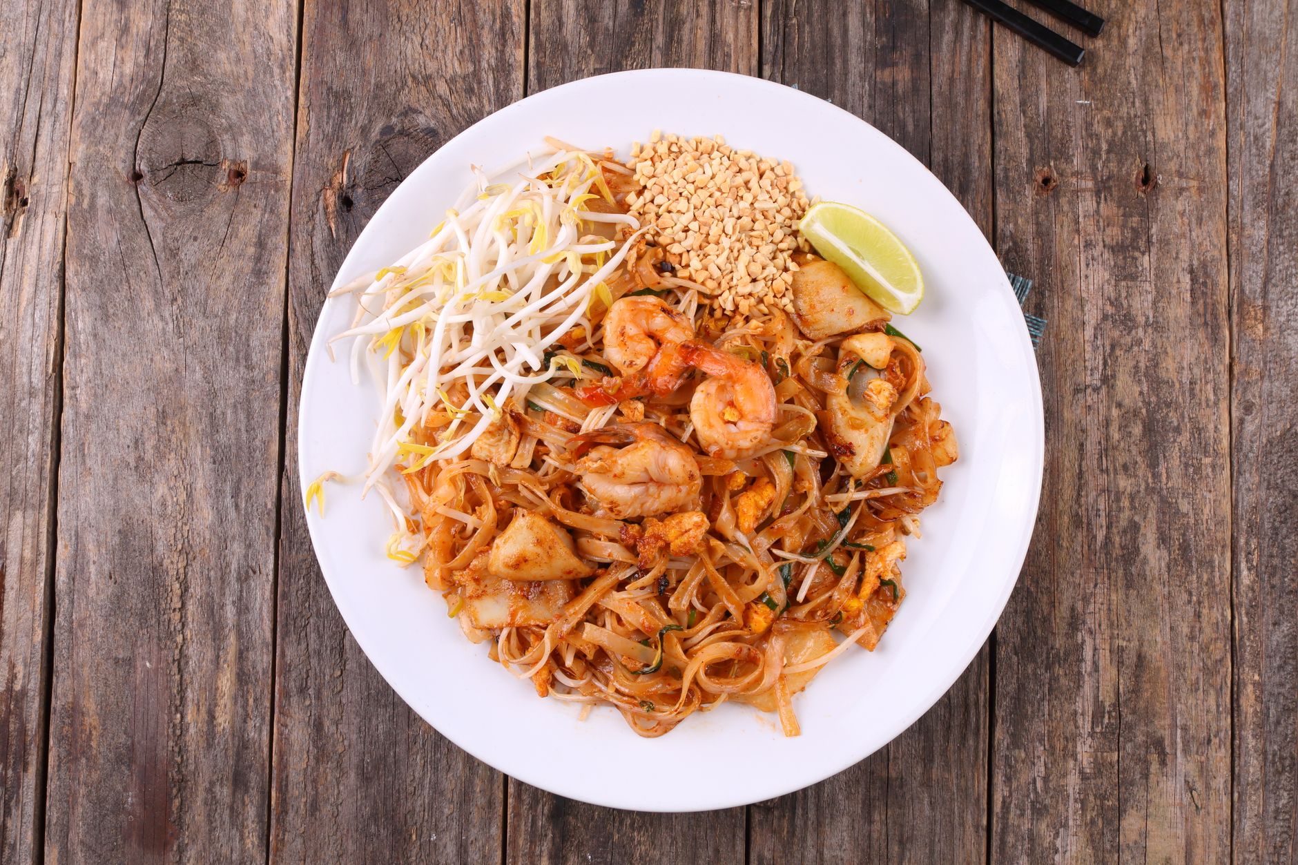 20-Min Pad Thai with Crispy Tofu
