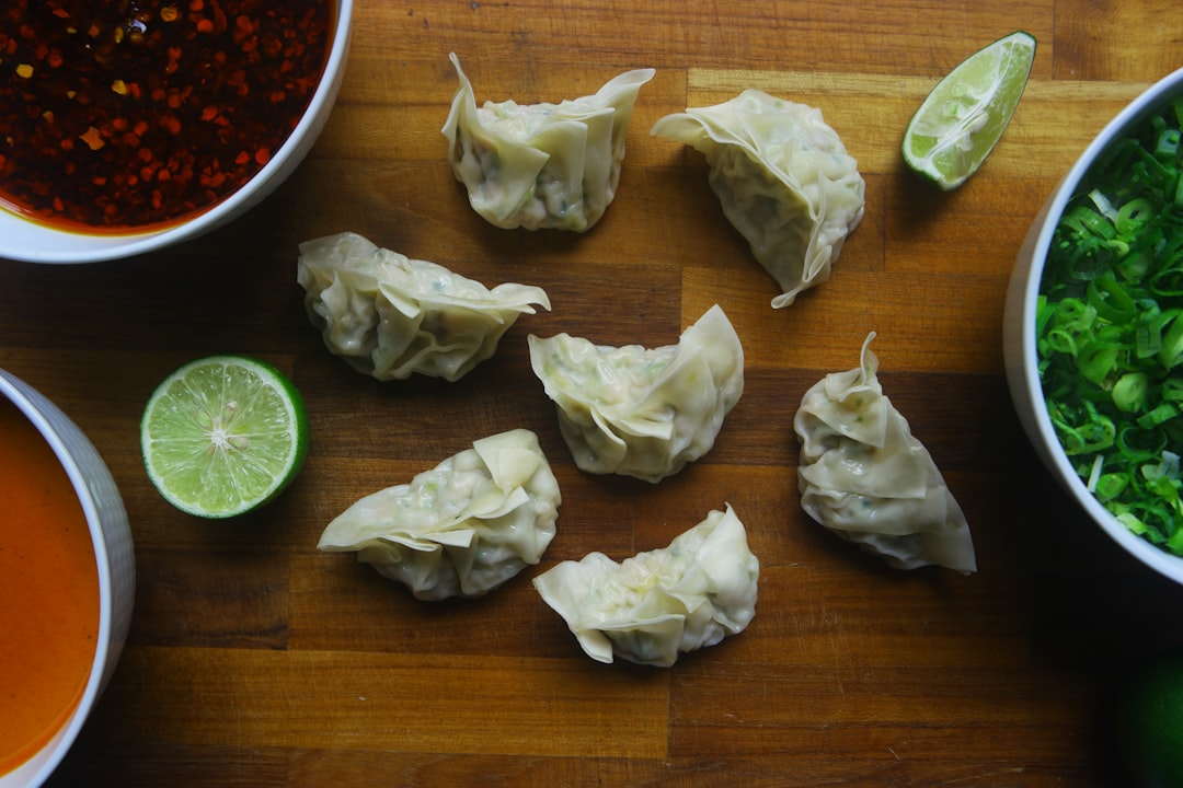 Pan-Fried Shrimp Gyoza
