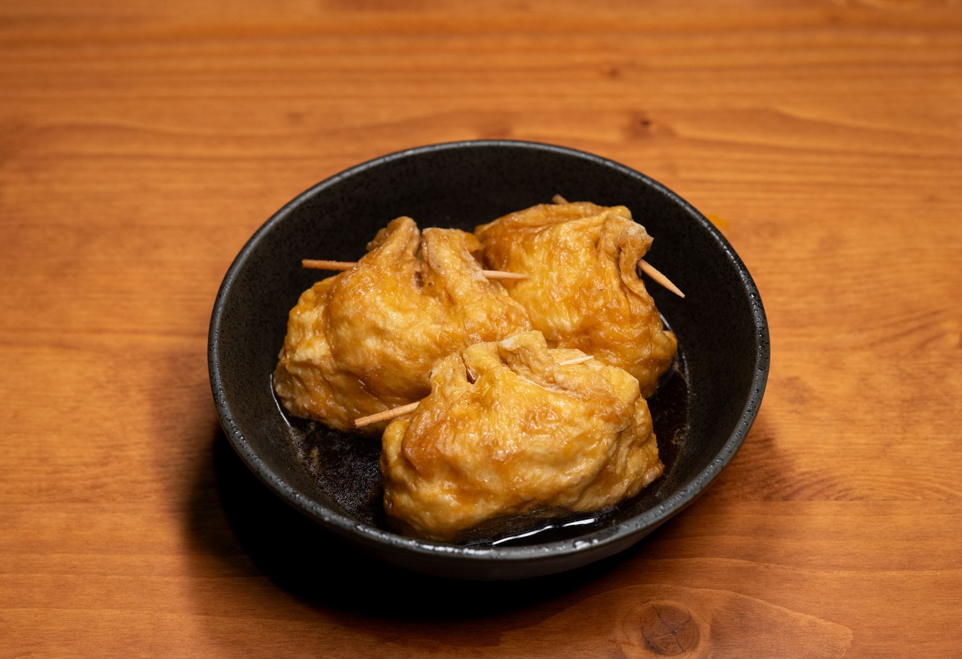 Pan-Fried Tofu Skin Rolls with Ginger Dip