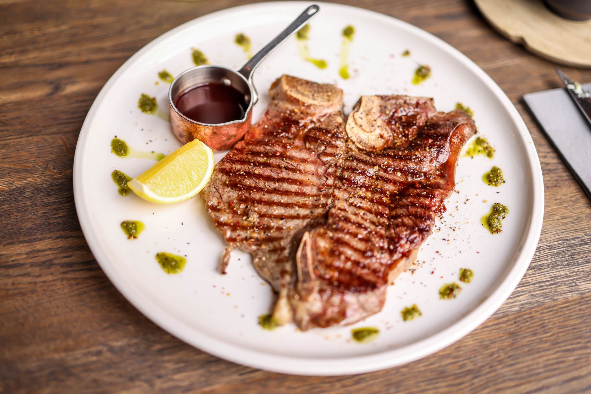 Pan-Seared Porterhouse Steak
