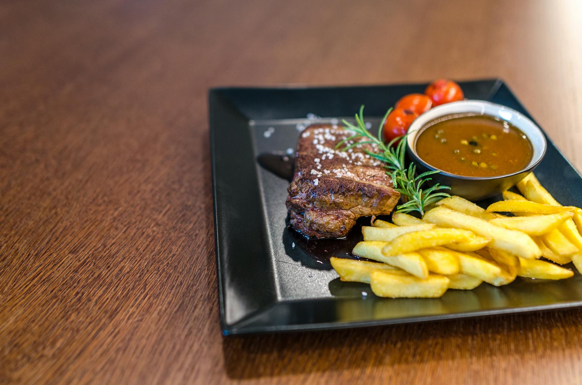 10-Min Pan Steak & Crispy Frites