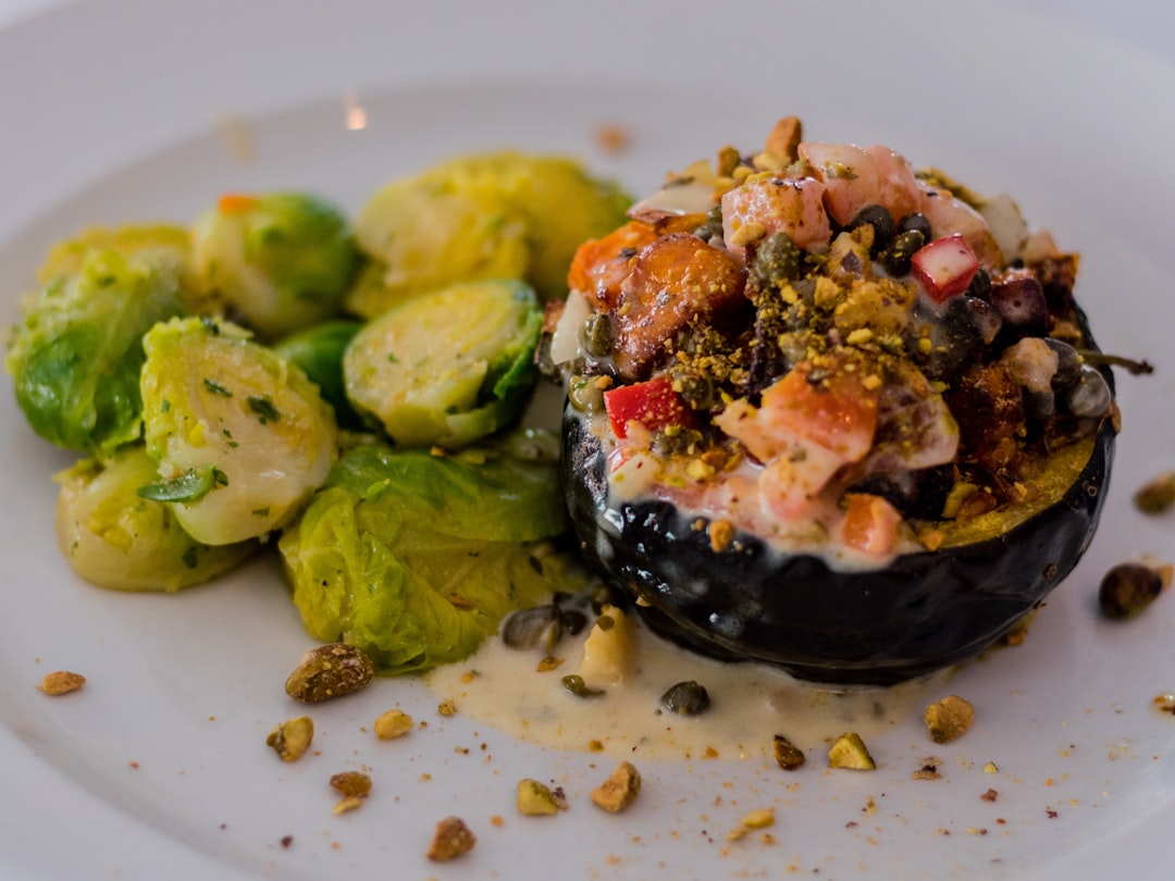 Papoutsakia: Stuffed Eggplant with Lamb