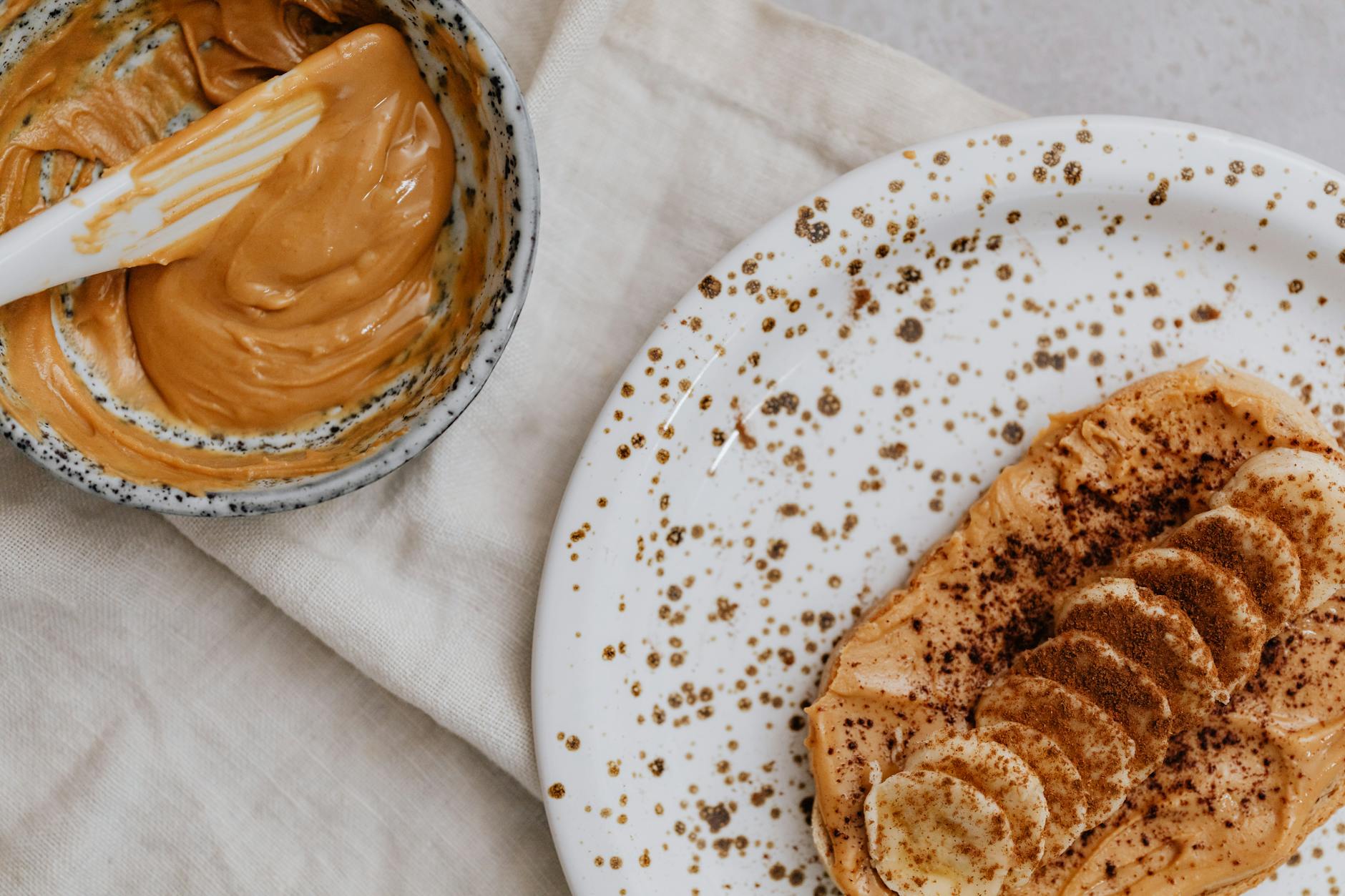 Peanut Butter Banana French Toast
