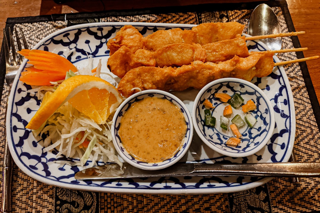15-Min Peanut Chicken Satay