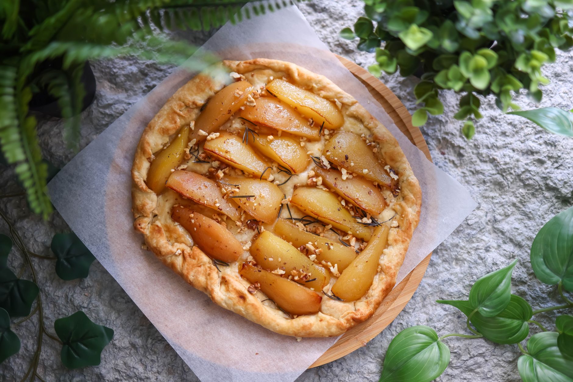 Pear Frangipane Tart