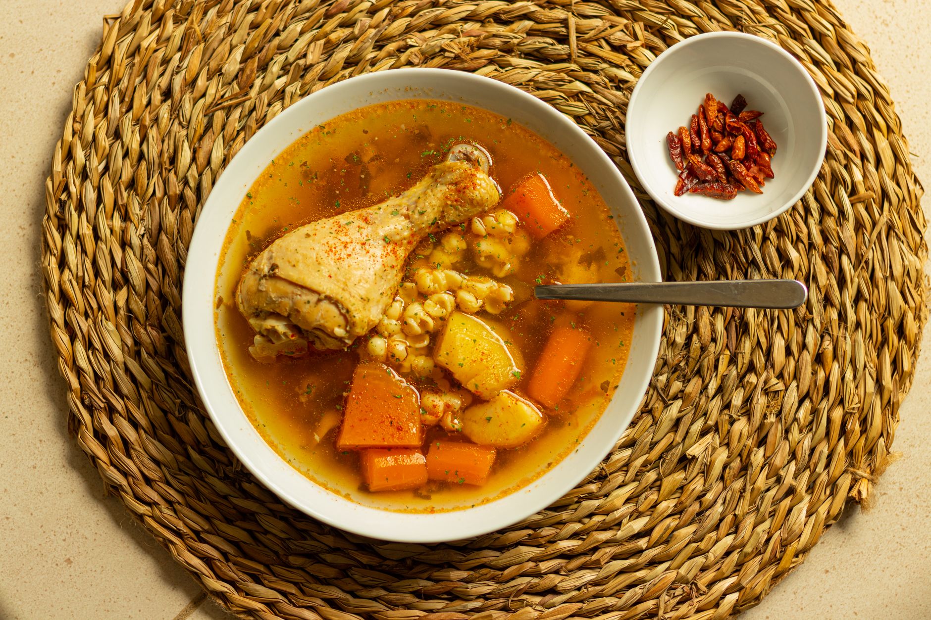 Peruvian Chicken Soup (Aguadito)