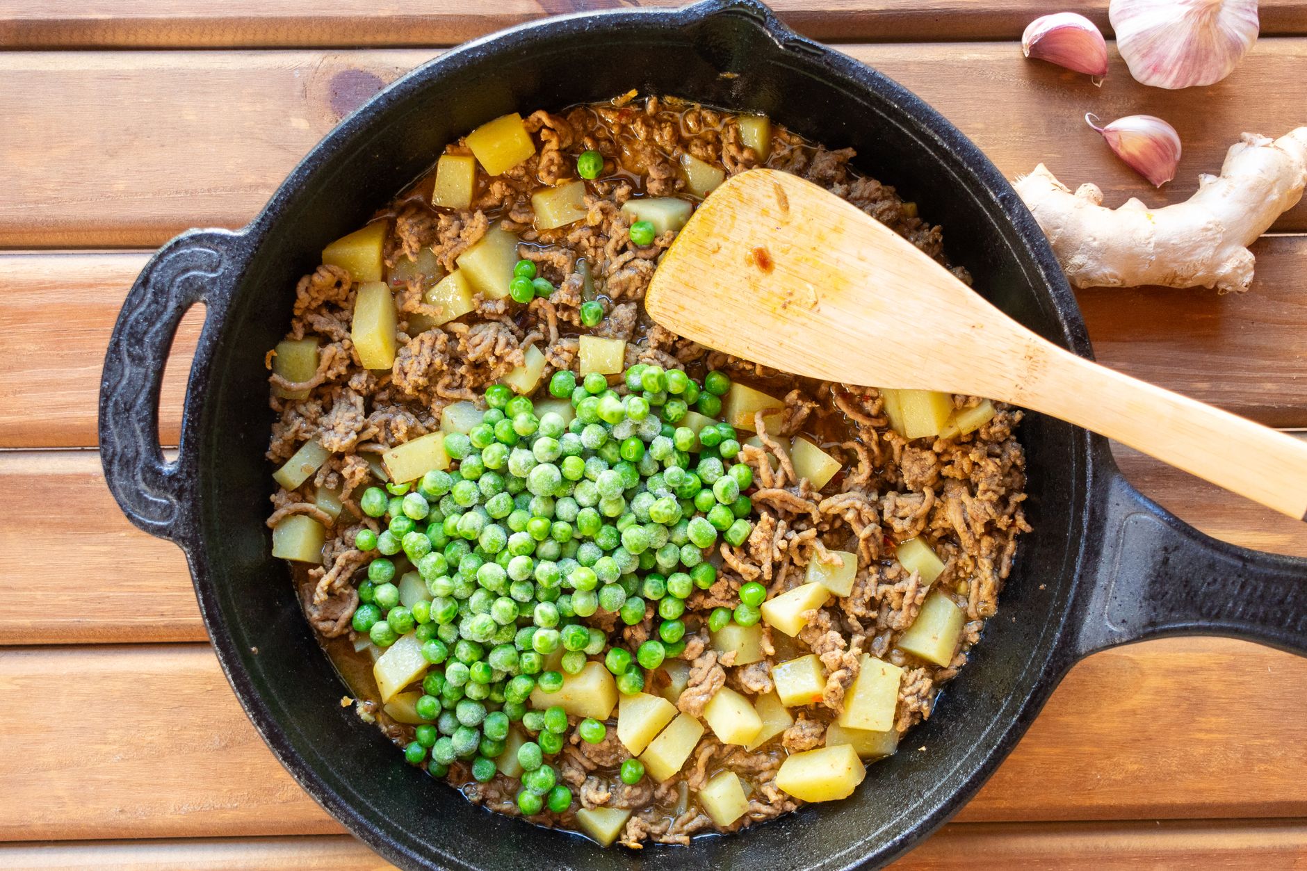 25-Min Picadillo with Crispy Potatoes