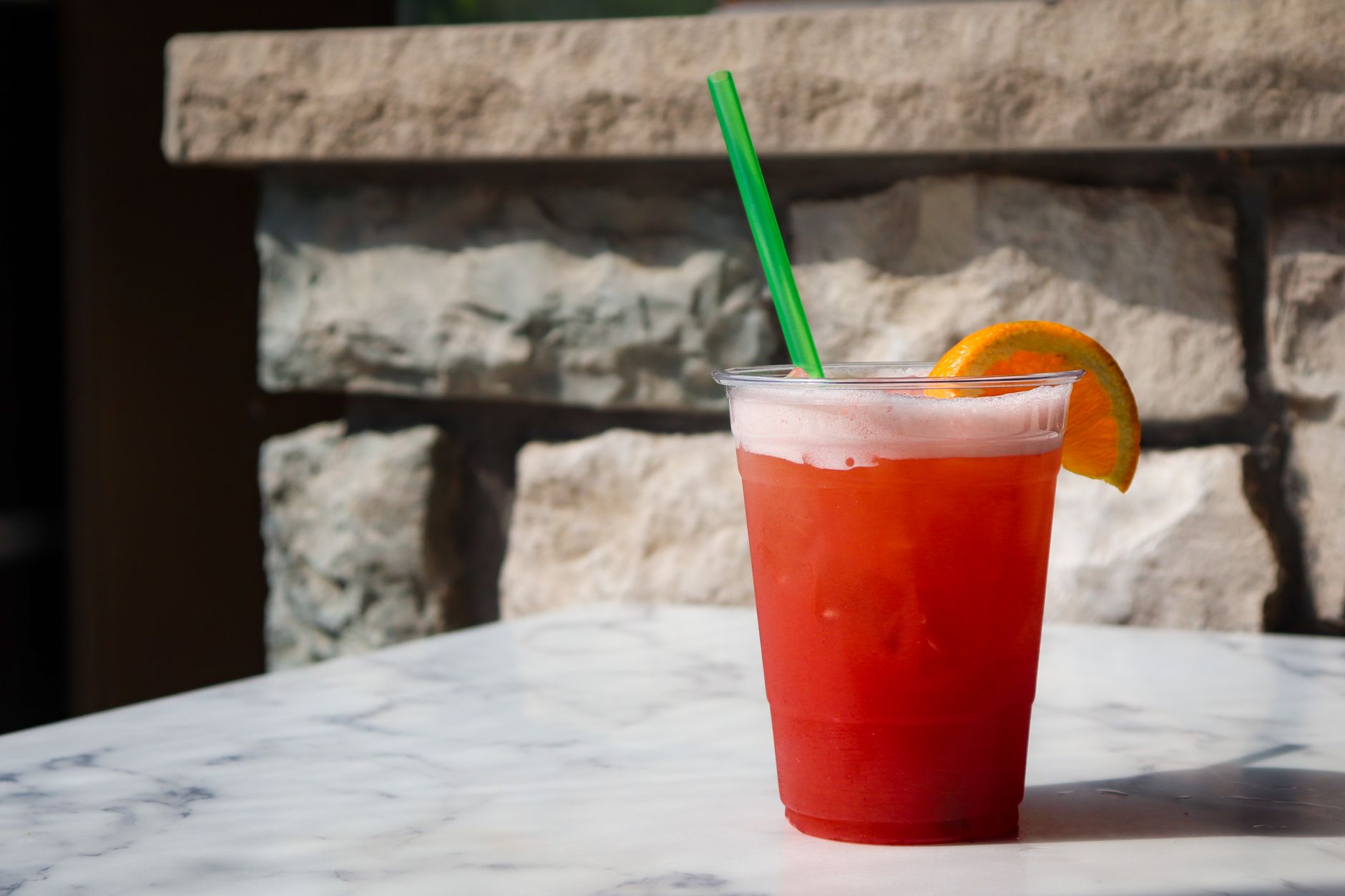 Pink Watermelon Juice with Orange