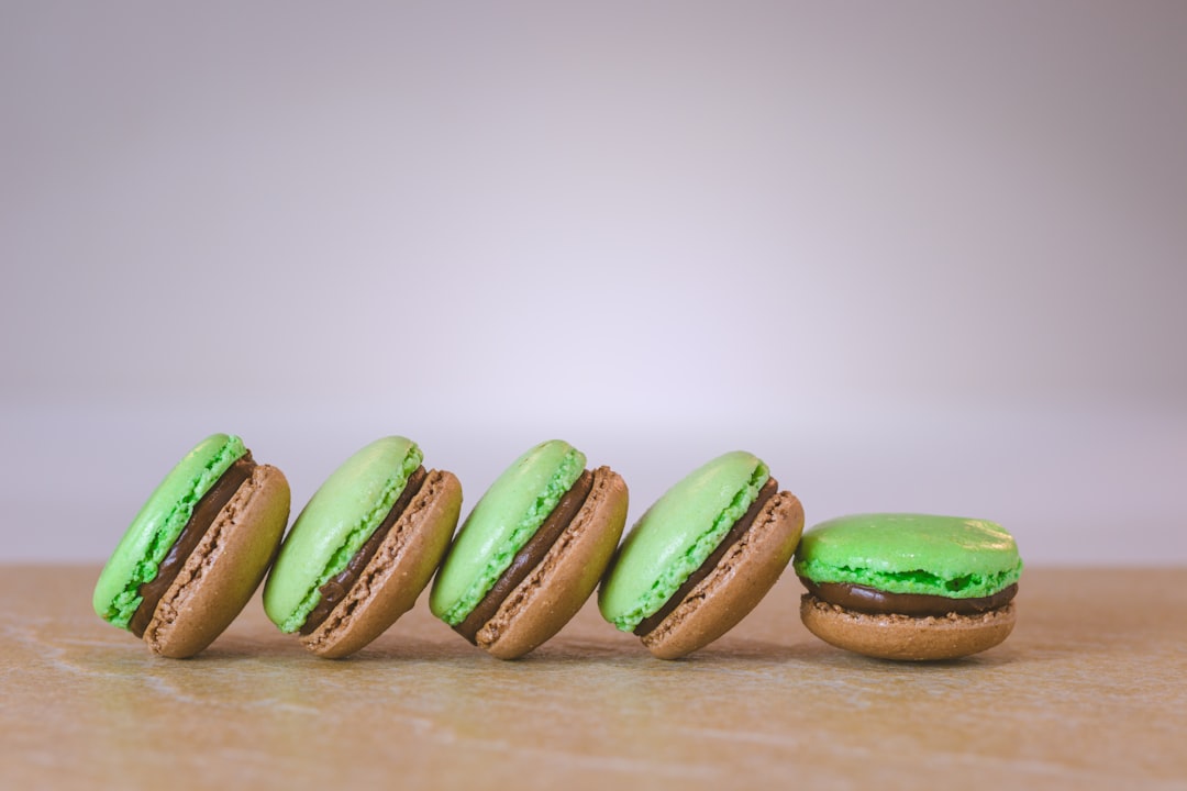 Pistachio Macarons