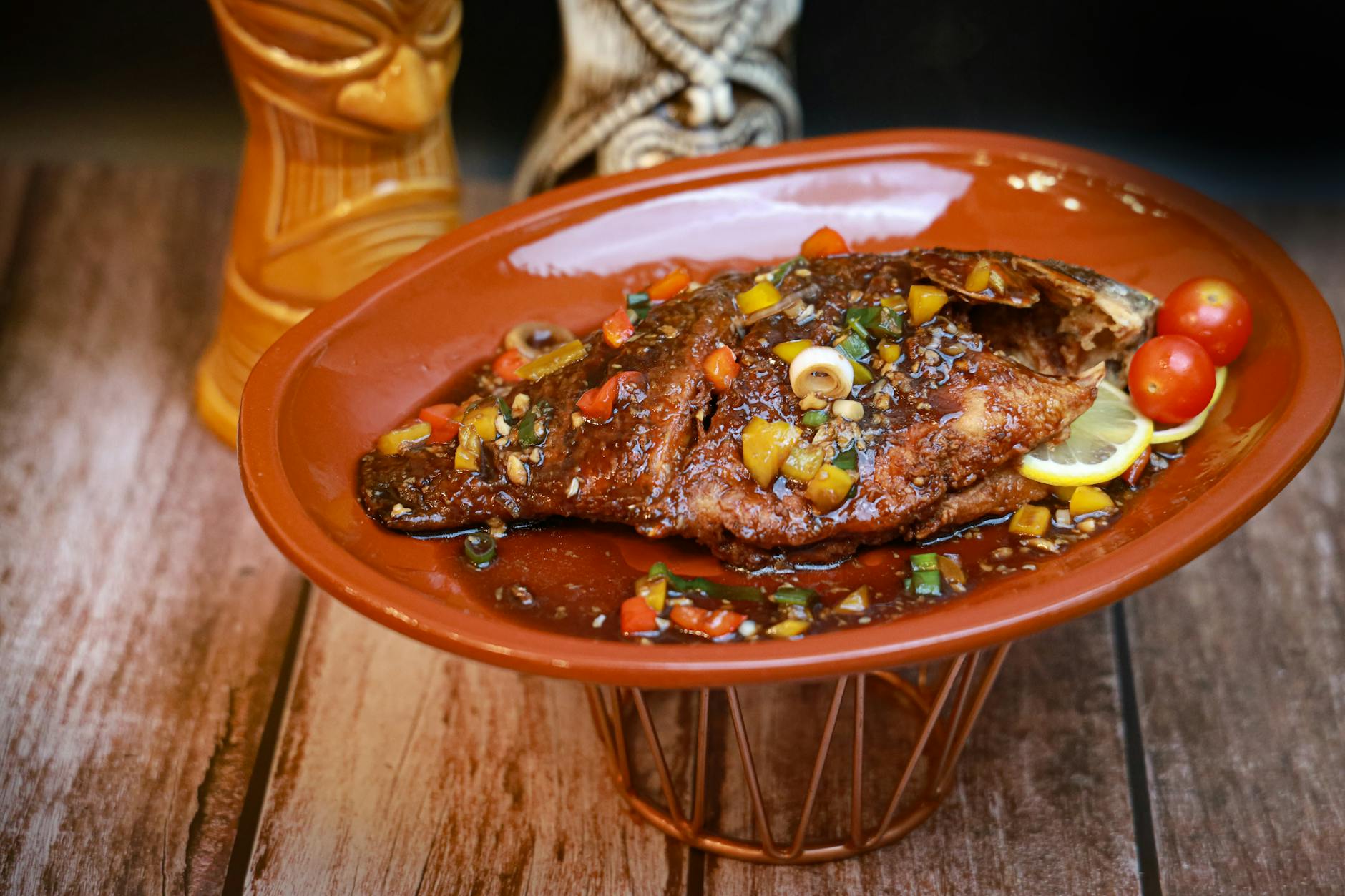 Pla Sam Rot (Three-Flavored Fish)