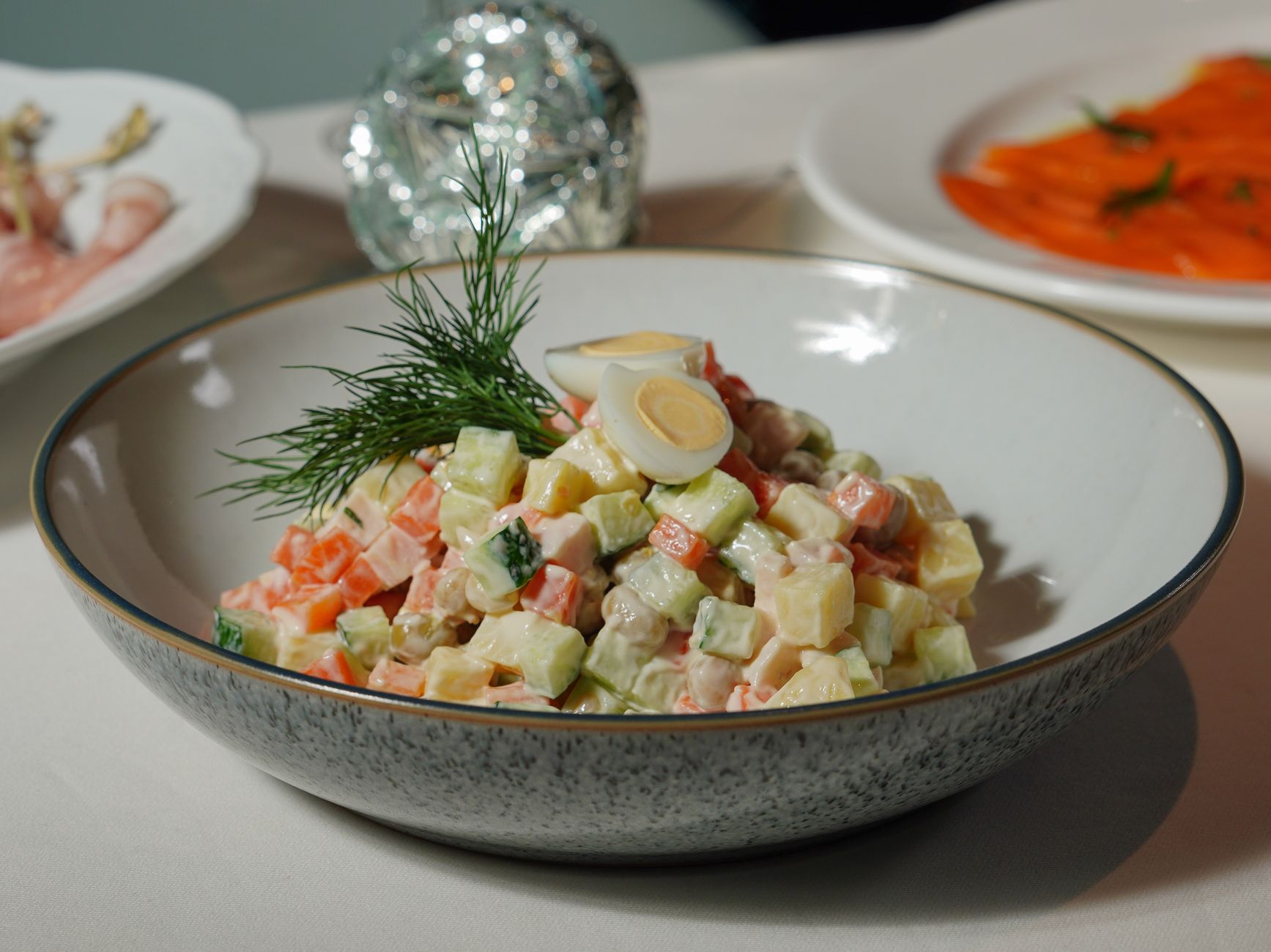 Polish Pickle & Beet Salad with Smoked Salmon