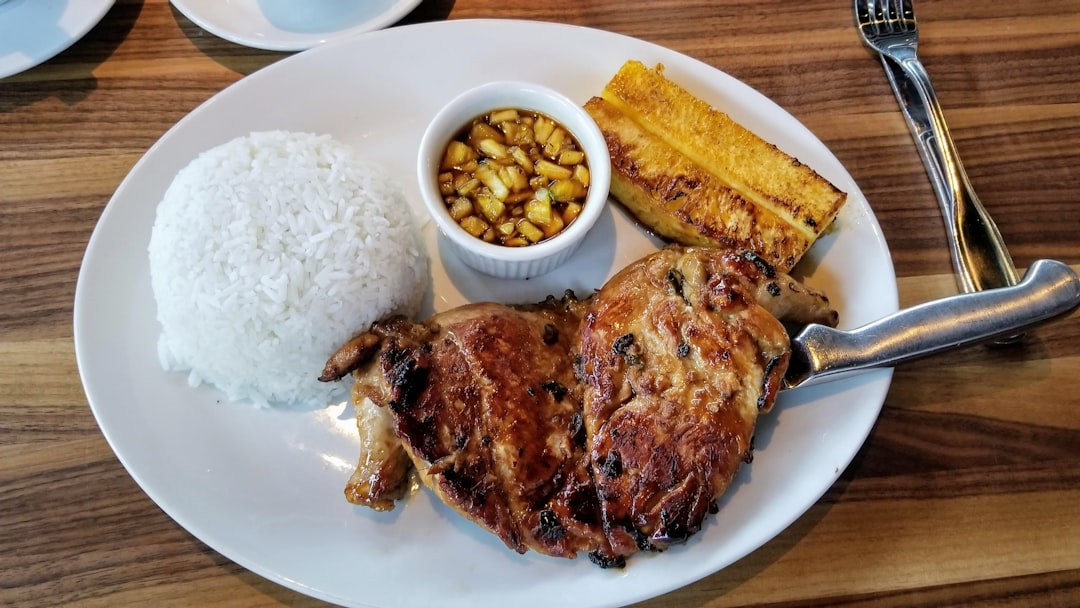 20-Min Pollo Adobado with Rice & Plantain
