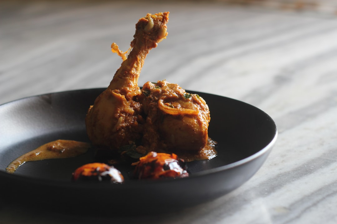 25-Min Pollo Adobado with Roasted Onions
