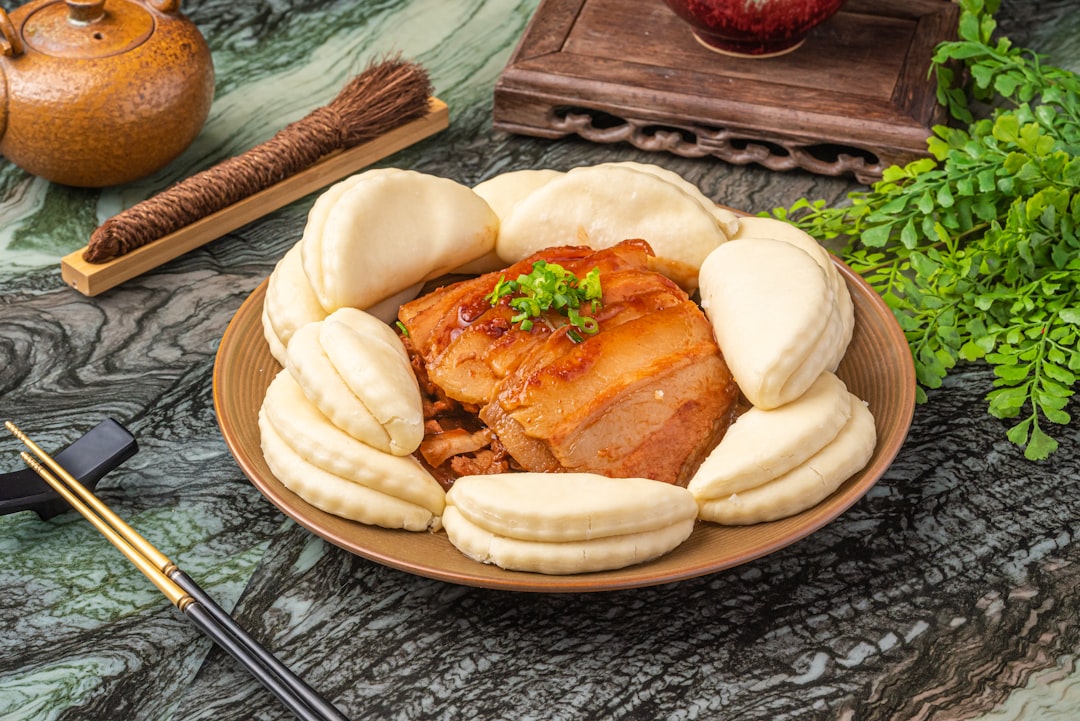 Pork Baozi (Steamed Buns)