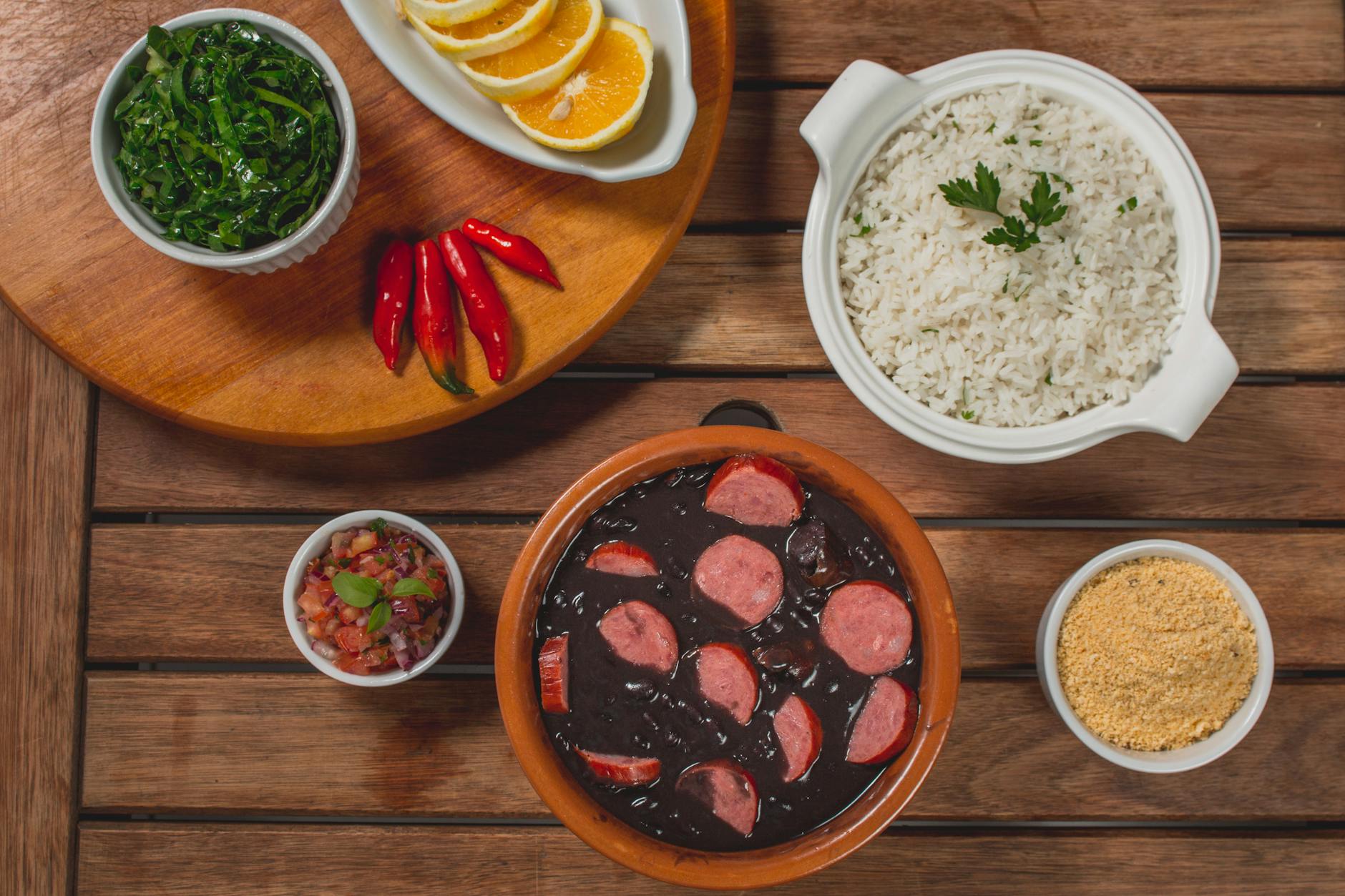 20-Min Pork & Black Bean Feijoada Bowl