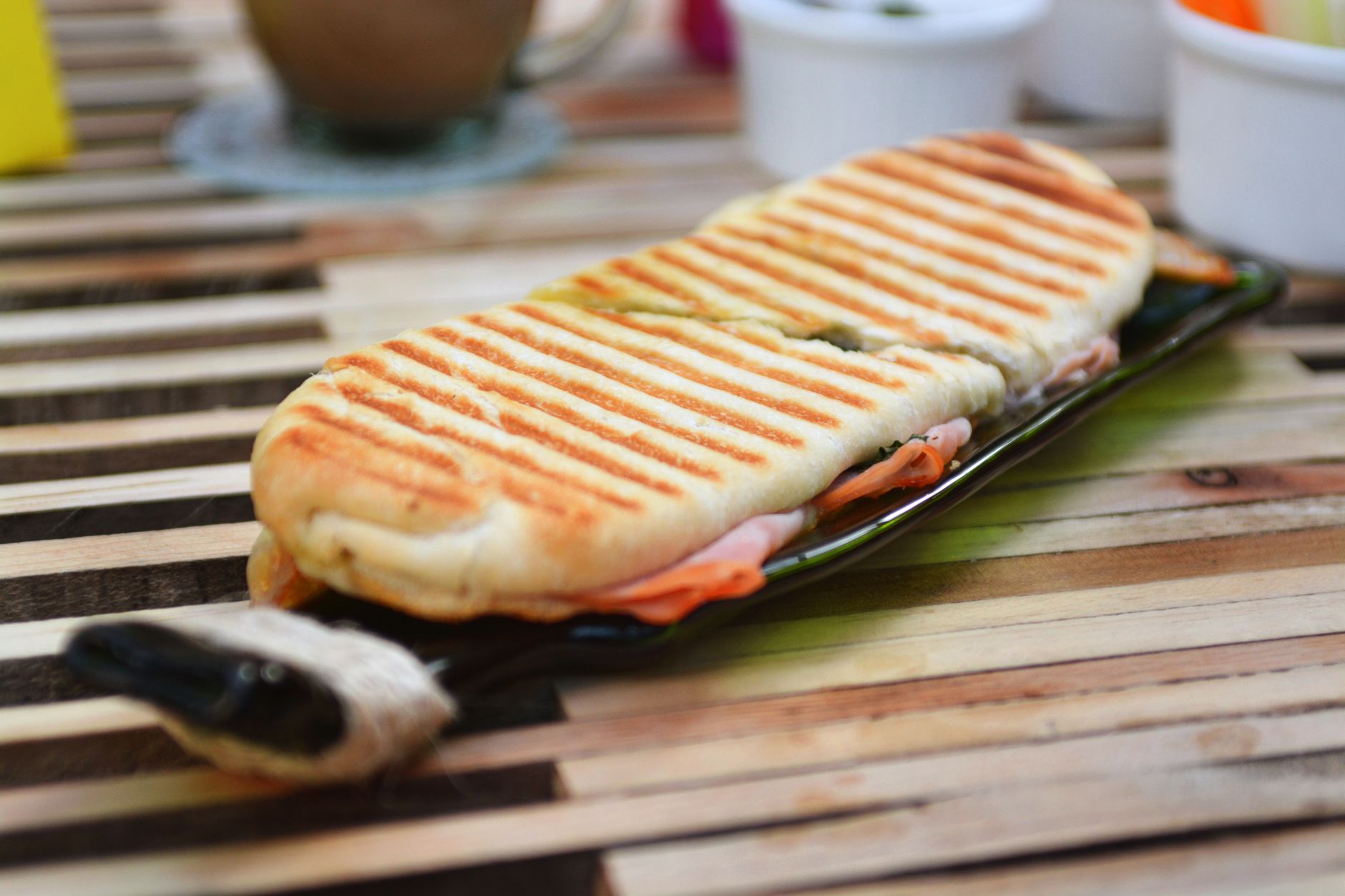 Pressed Cubano with Hot Ham & Mojo Pork