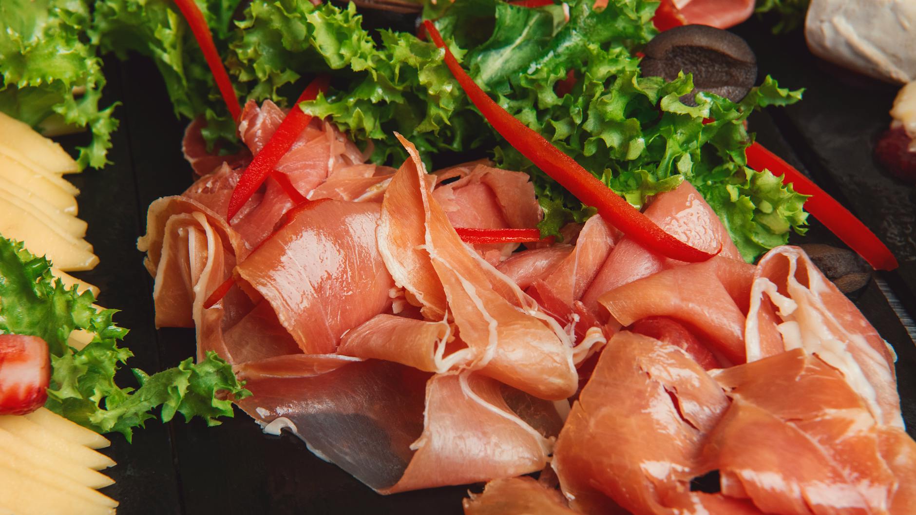 Prosciutto & Melon with Hot Honey