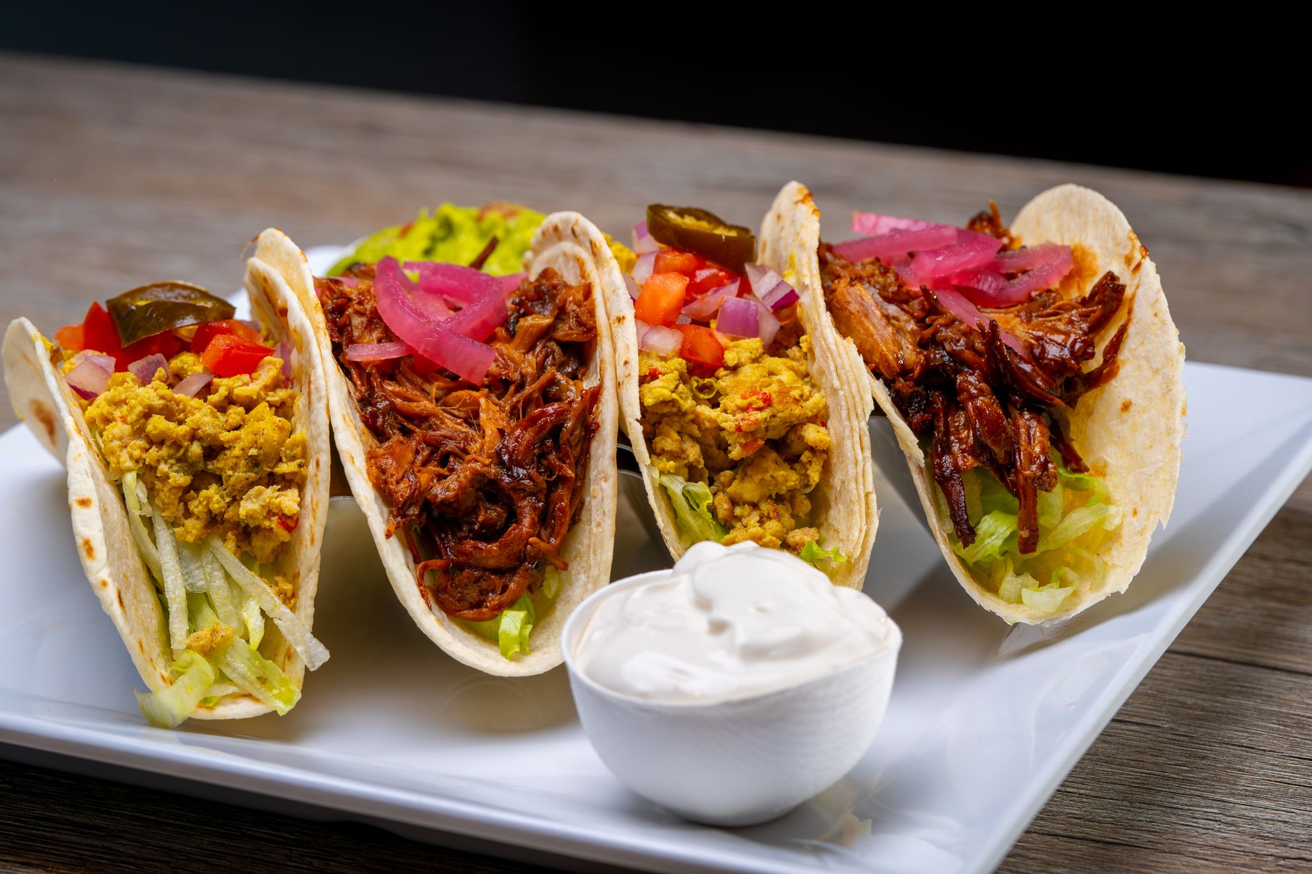 Pulled Pork Costilla Tacos