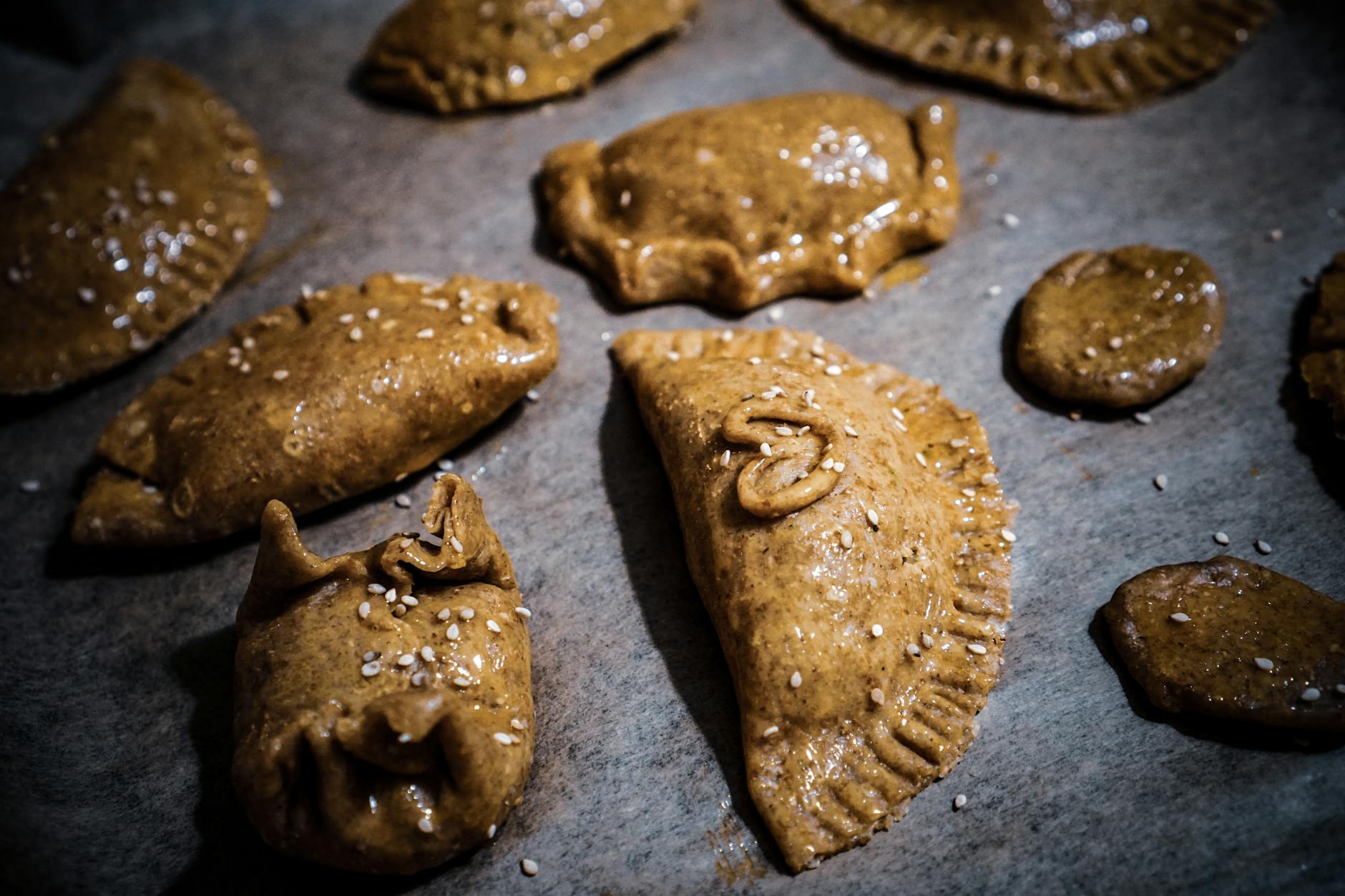 Quick Mole Negro Chicken Empanadas