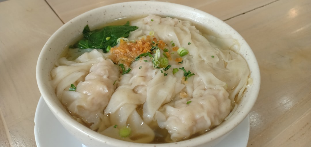 Quick Pork Wonton Soup