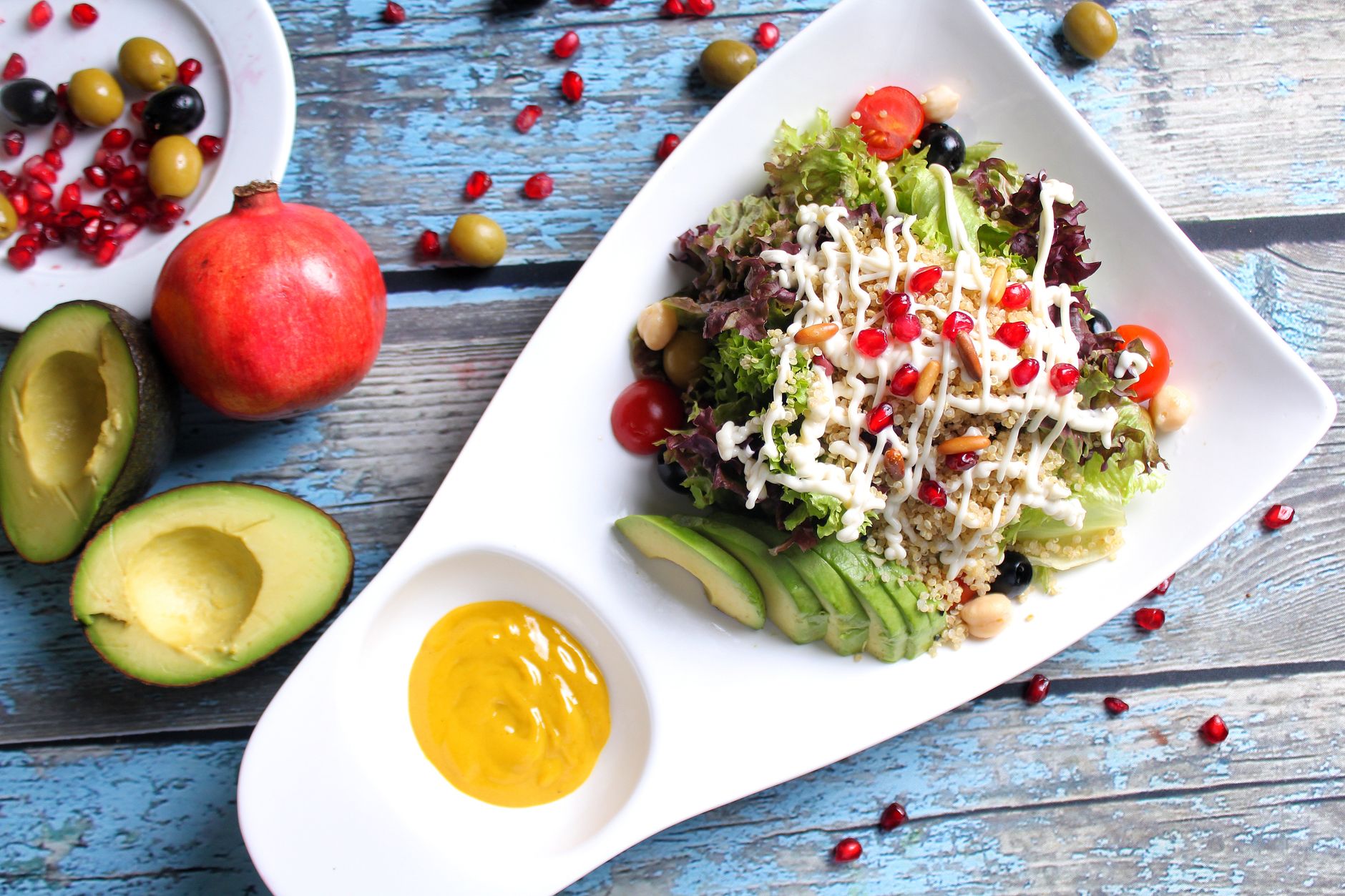 Quinoa Salad with Cucumber & Feta