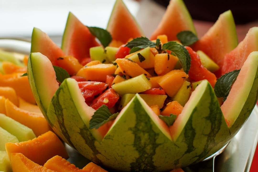 Rainbow Melon & Berry Salad