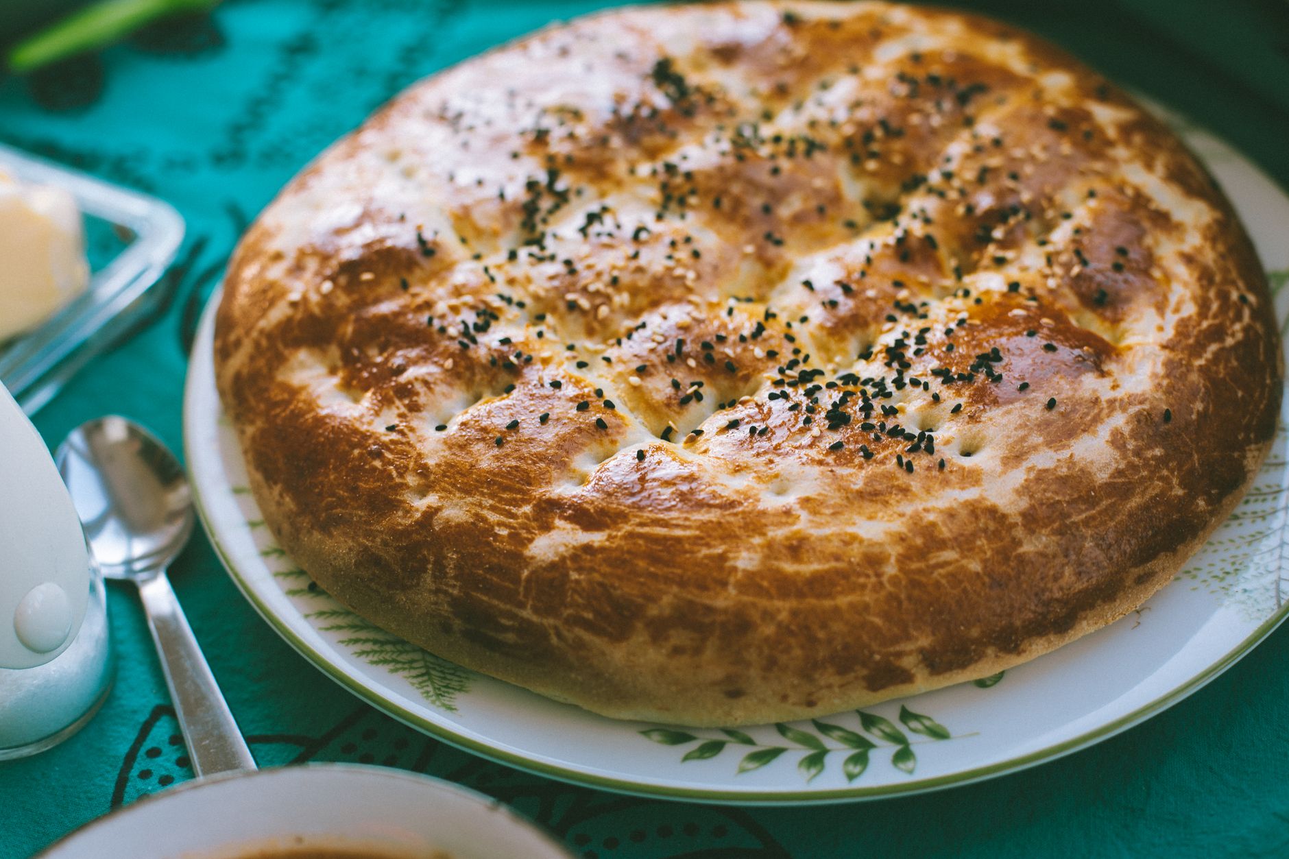 Sheet-Pan Ramazan Pidesi with Butter & Soup