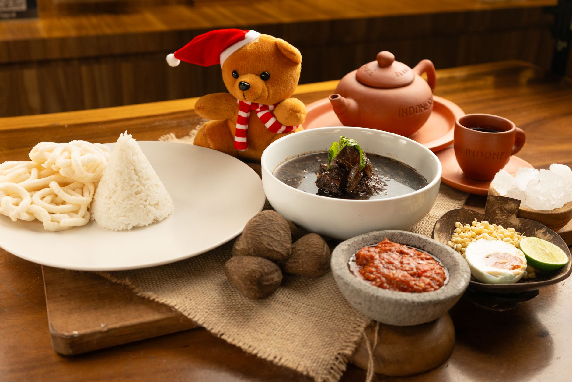 25-Min Rawon Bowl — Spicy Black Beef Soup