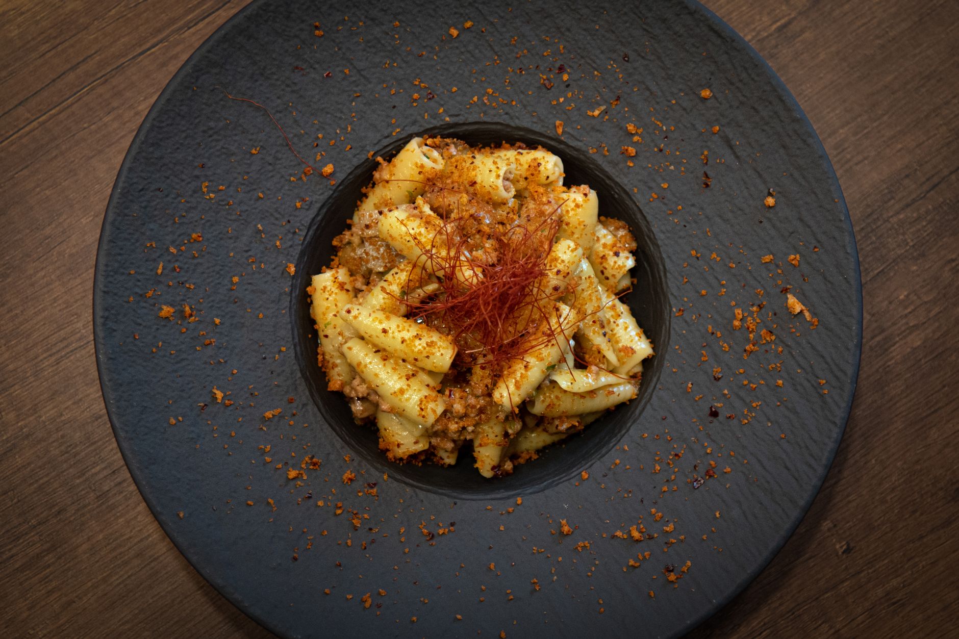 20-Min Rigatoni with Spicy Beef & Tomato