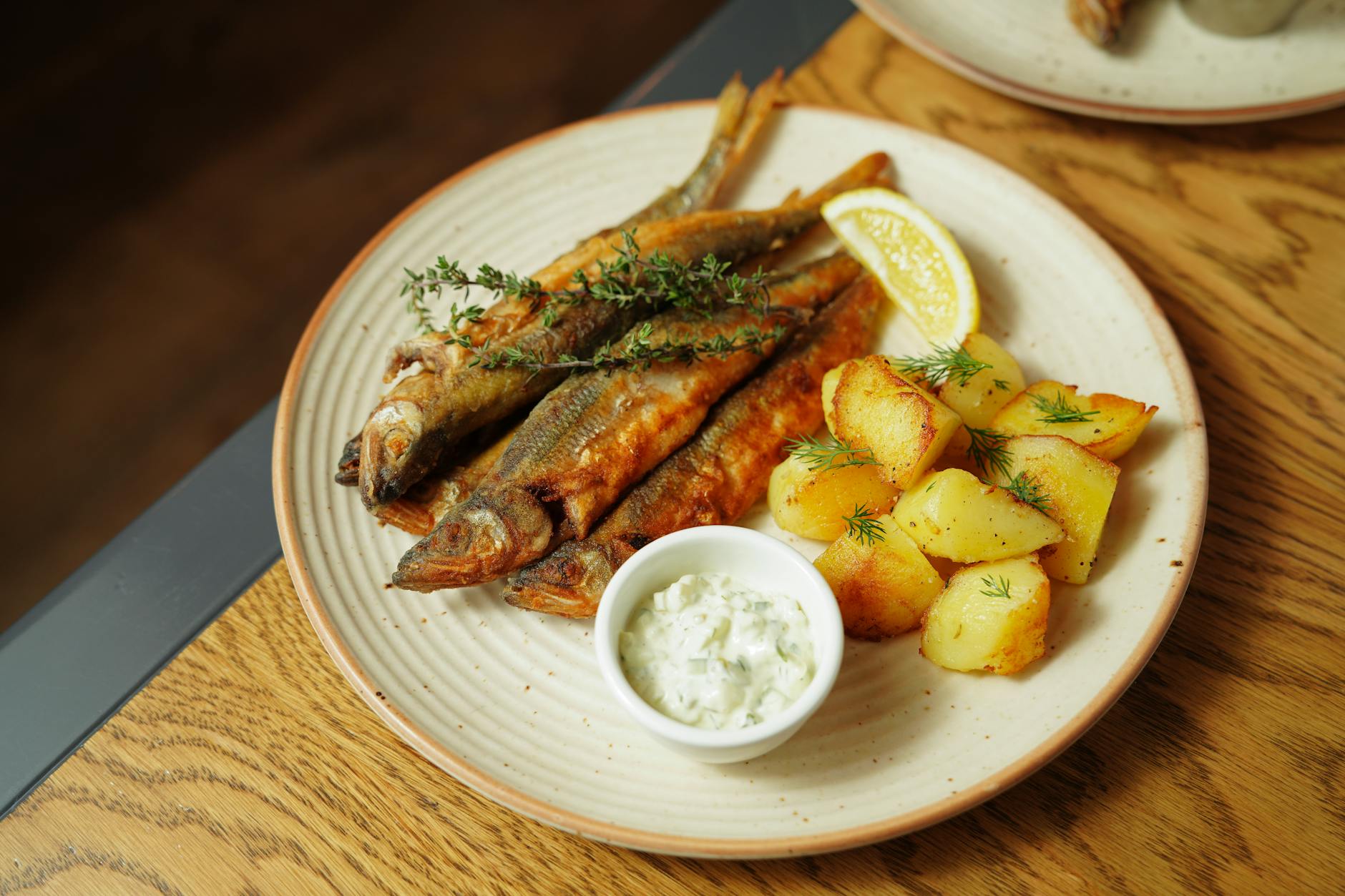 Roasted Branzino with Lemon and Herbs